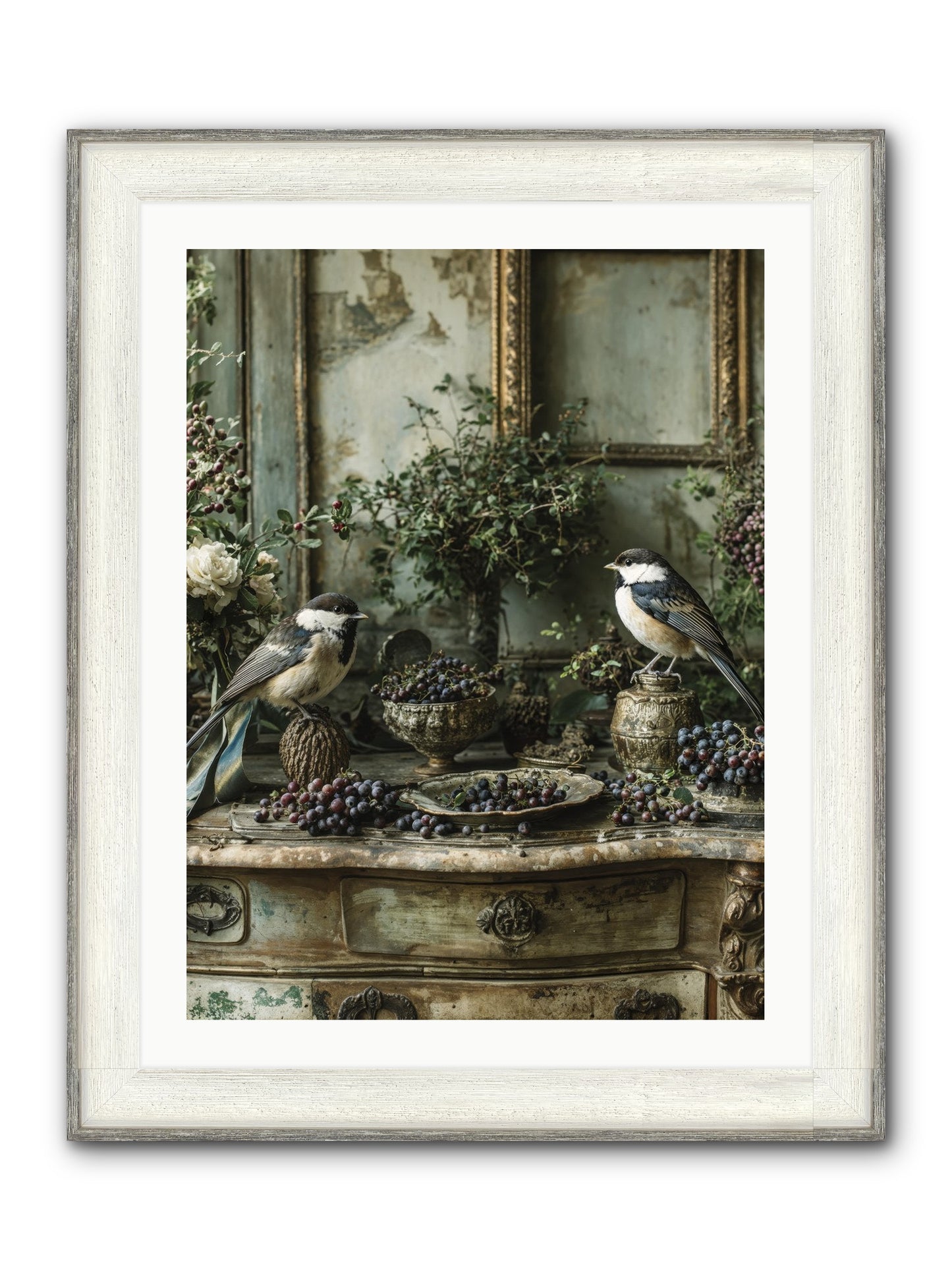 Wandersoul Framed Print - Driftwood White 24x32
