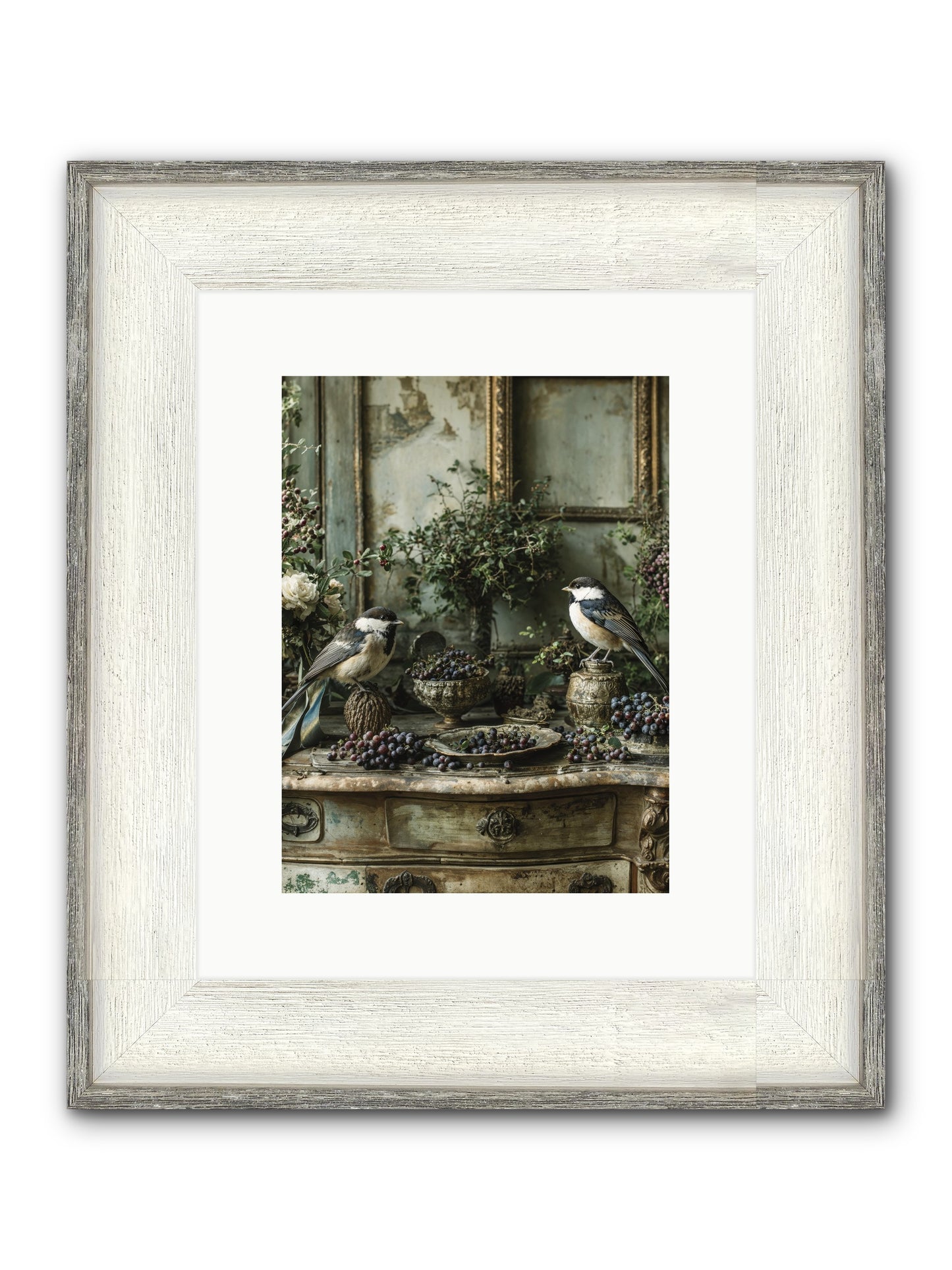 Wandersoul Framed Print - Driftwood White 9x12