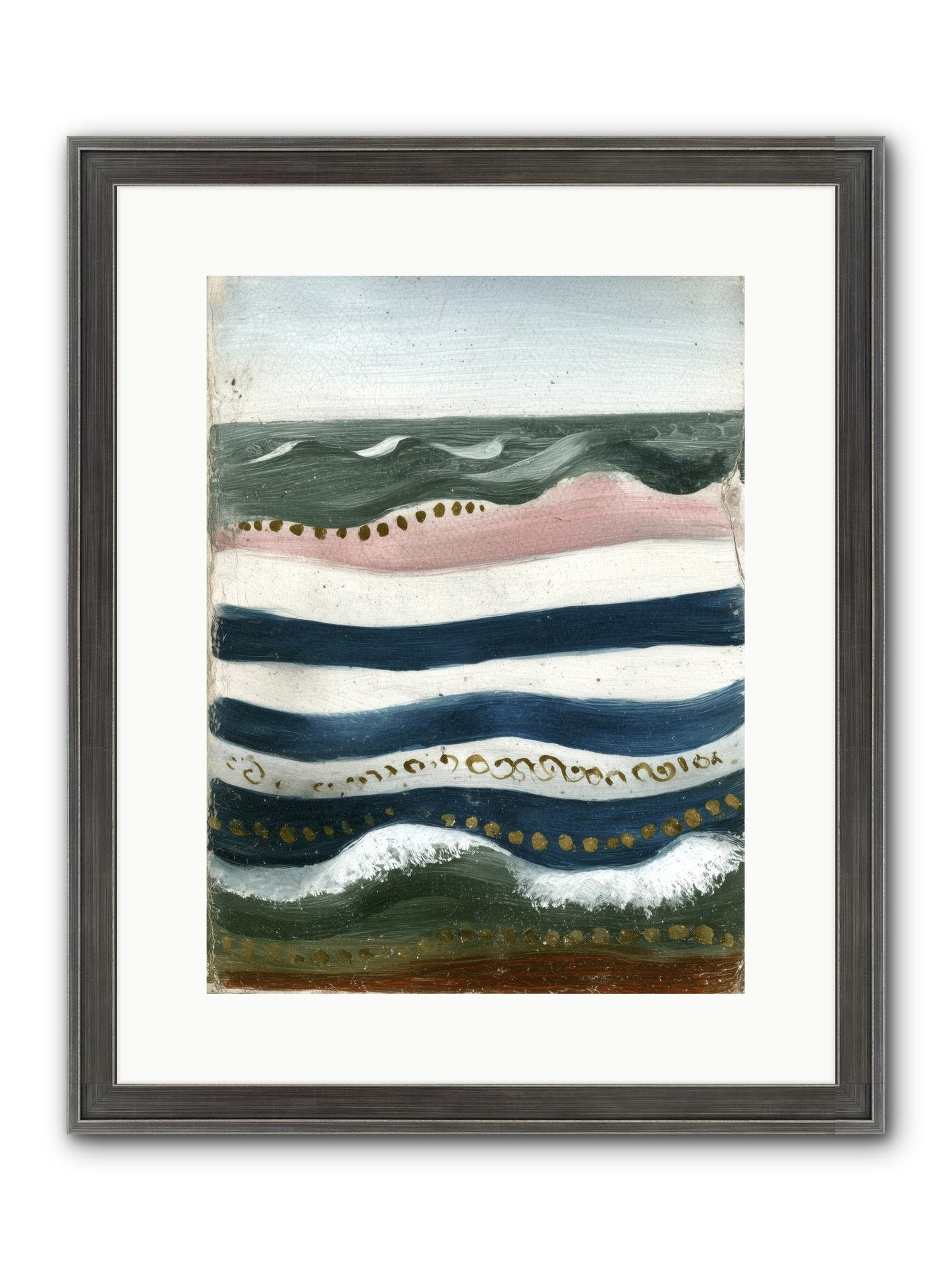 Water's Waltz Framed Print - Slimwoods Black/Silver 12x16