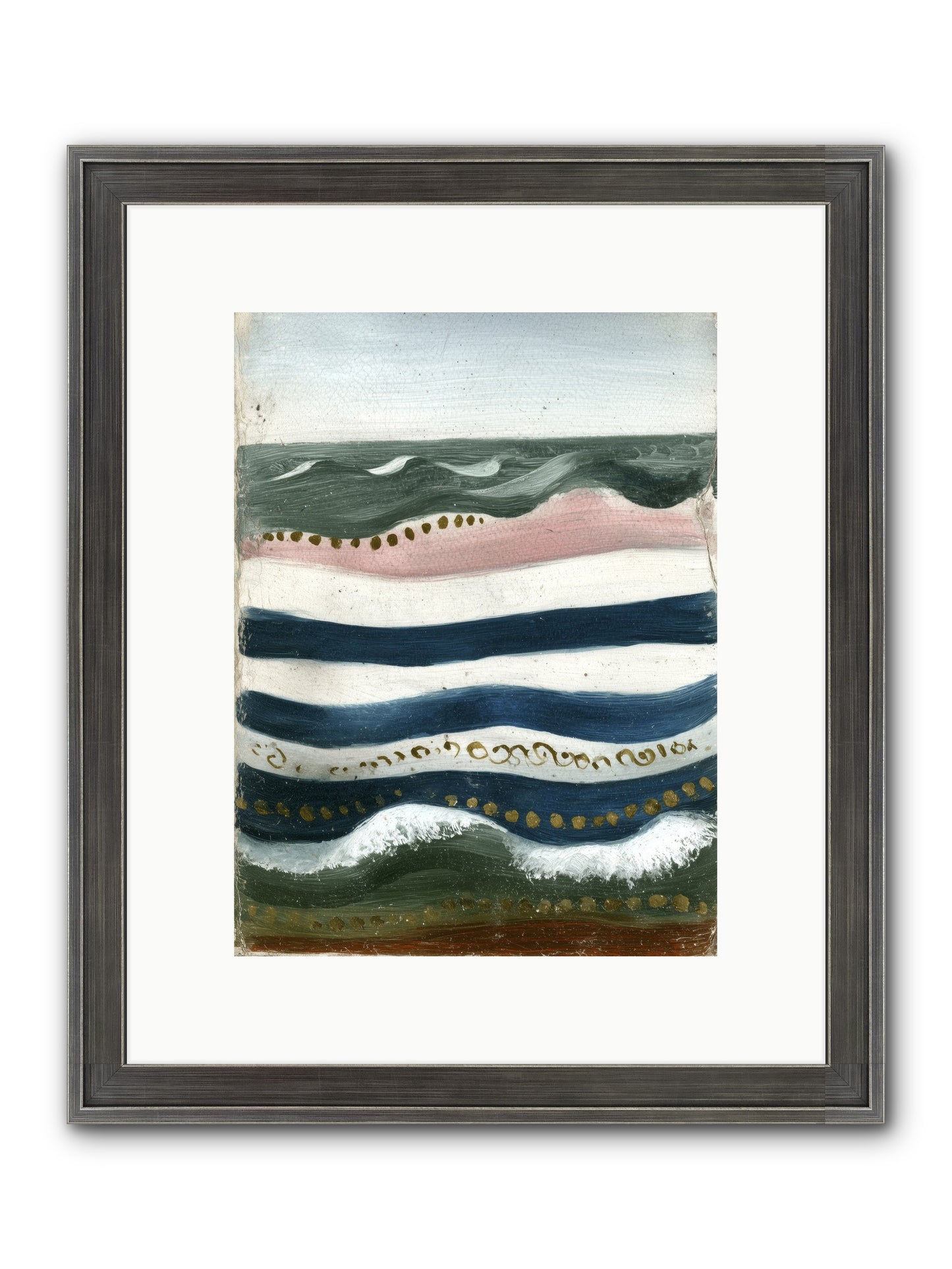Water's Waltz Framed Print - Slimwoods Black/Silver 9x12