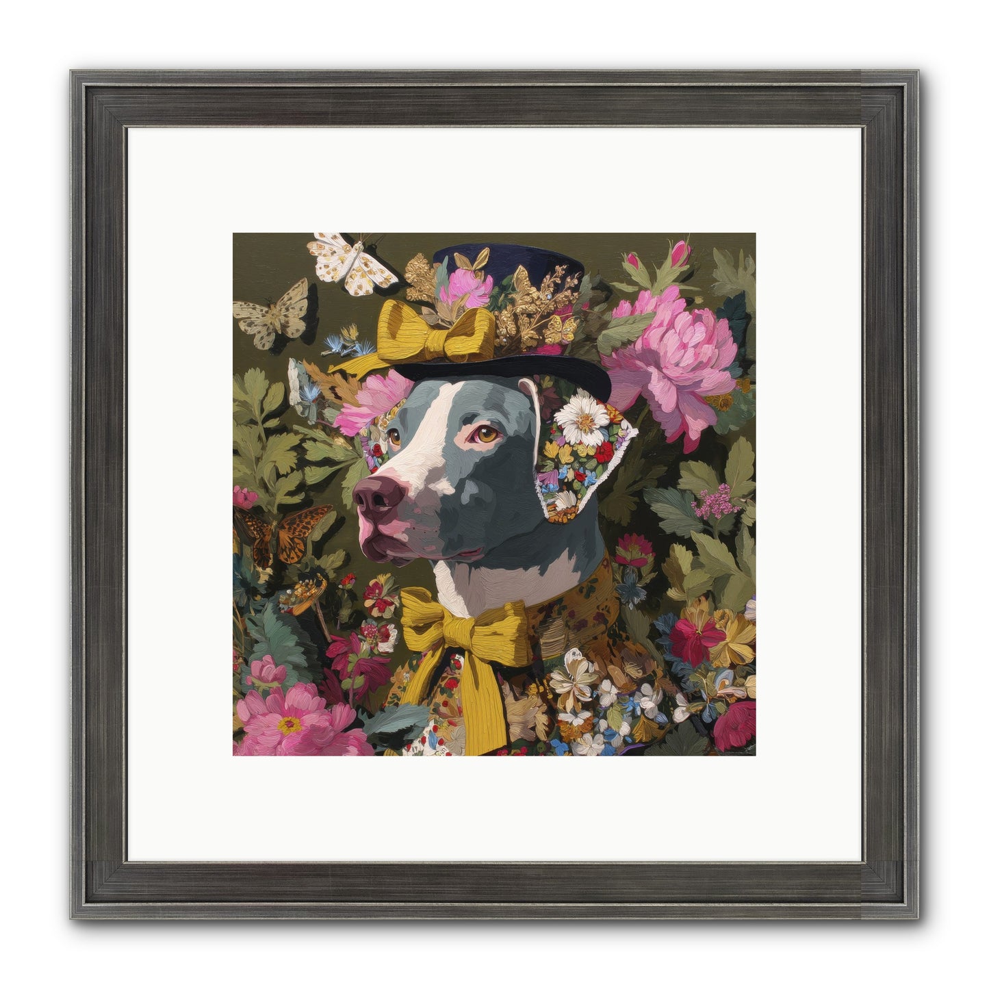 Weekend Murmurs Framed Print - Slimwoods Black/Silver 10x10