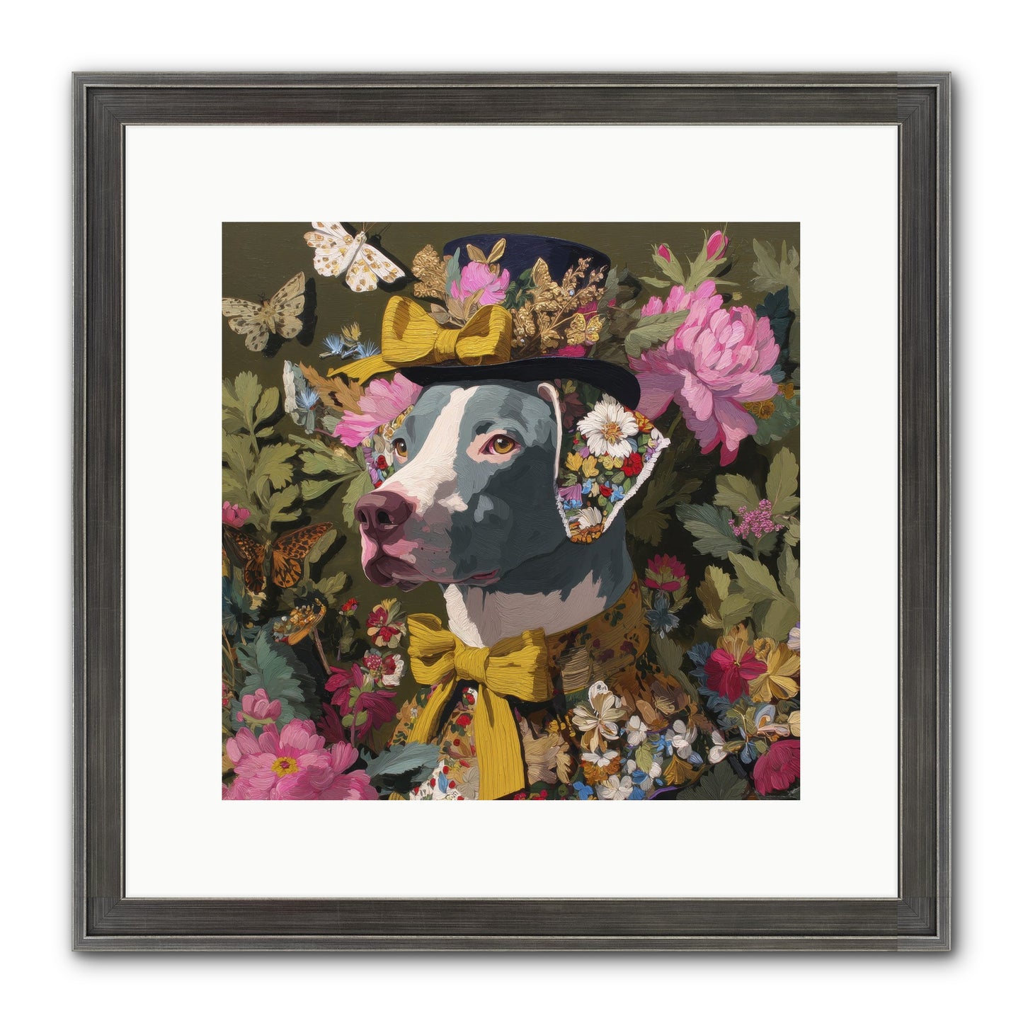 Weekend Murmurs Framed Print - Slimwoods Black/Silver 12x12