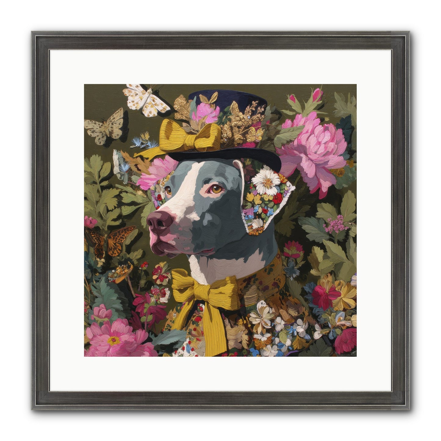 Weekend Murmurs Framed Print - Slimwoods Black/Silver 16x16