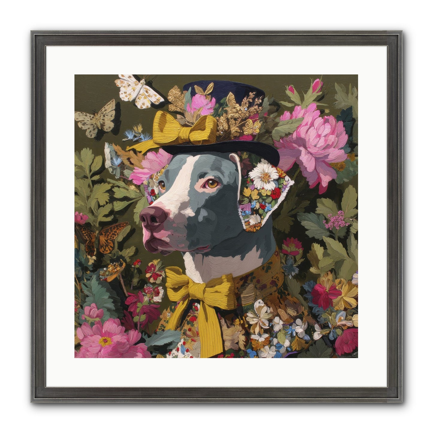 Weekend Murmurs Framed Print - Slimwoods Black/Silver 20x20