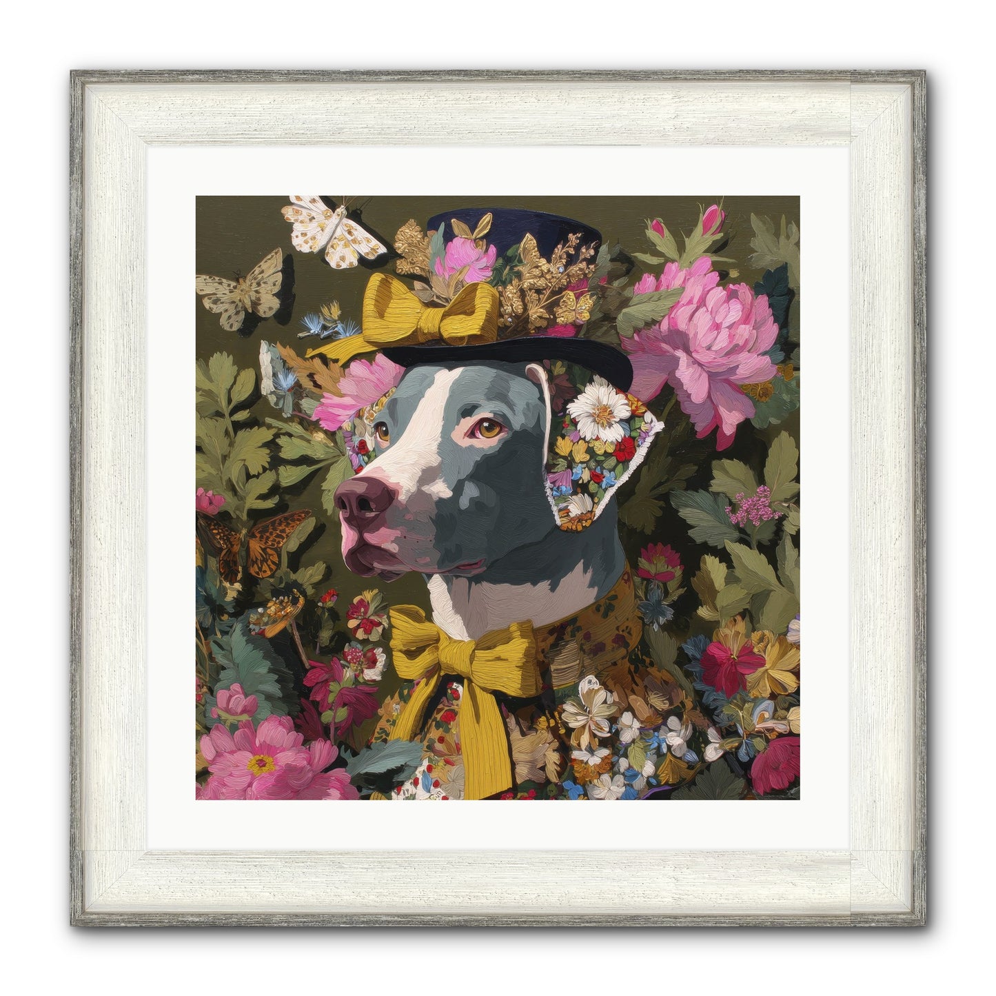 Weekend Murmurs Framed Print - Driftwood White 24x24