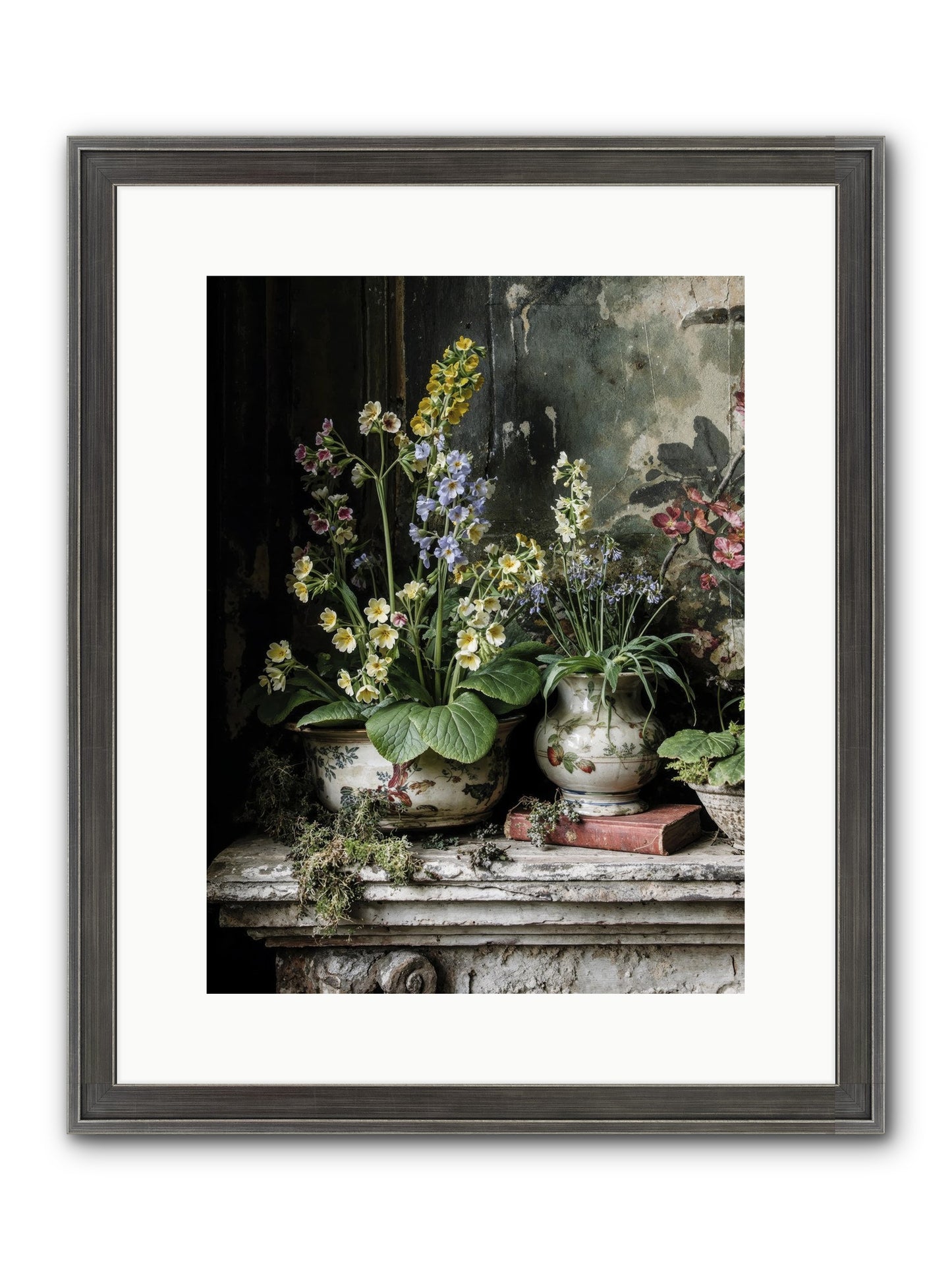 What Dreams Invented Framed Print - Slimwoods Black/Silver 12x16