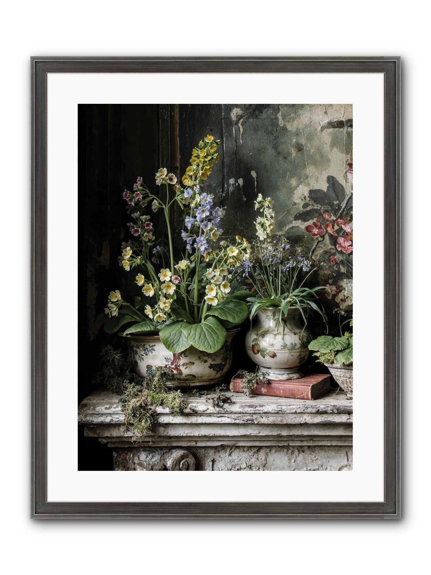 What Dreams Invented Framed Print - Slimwoods Black/Silver 18x24