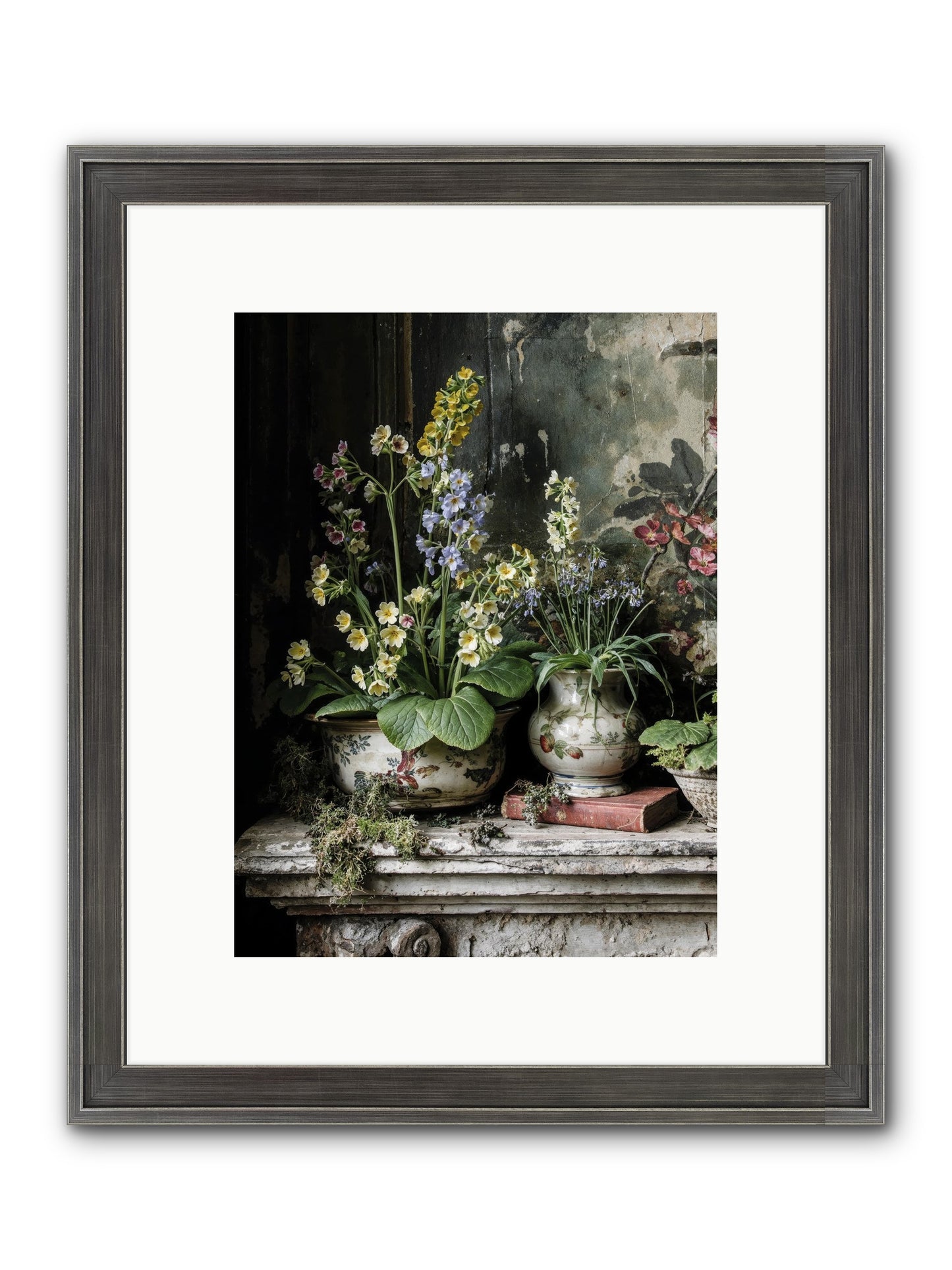 What Dreams Invented Framed Print - Slimwoods Black/Silver 9x12