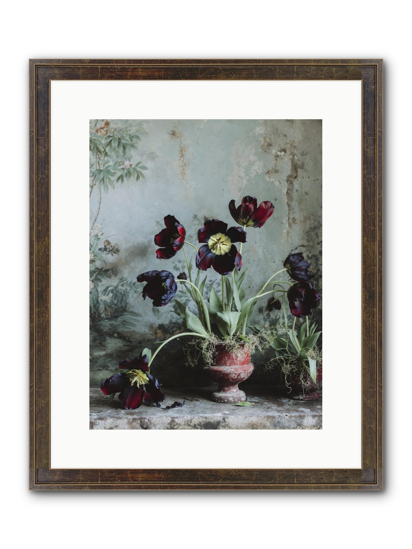 What Eternity Looks Like Framed Print - Slimwoods Black/Gold 12x16