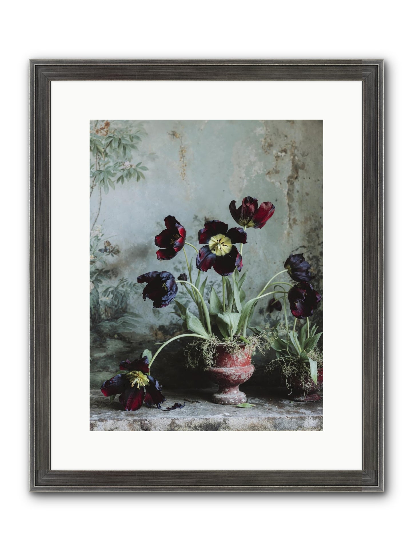 What Eternity Looks Like Framed Print - Slimwoods Black/Silver 12x16