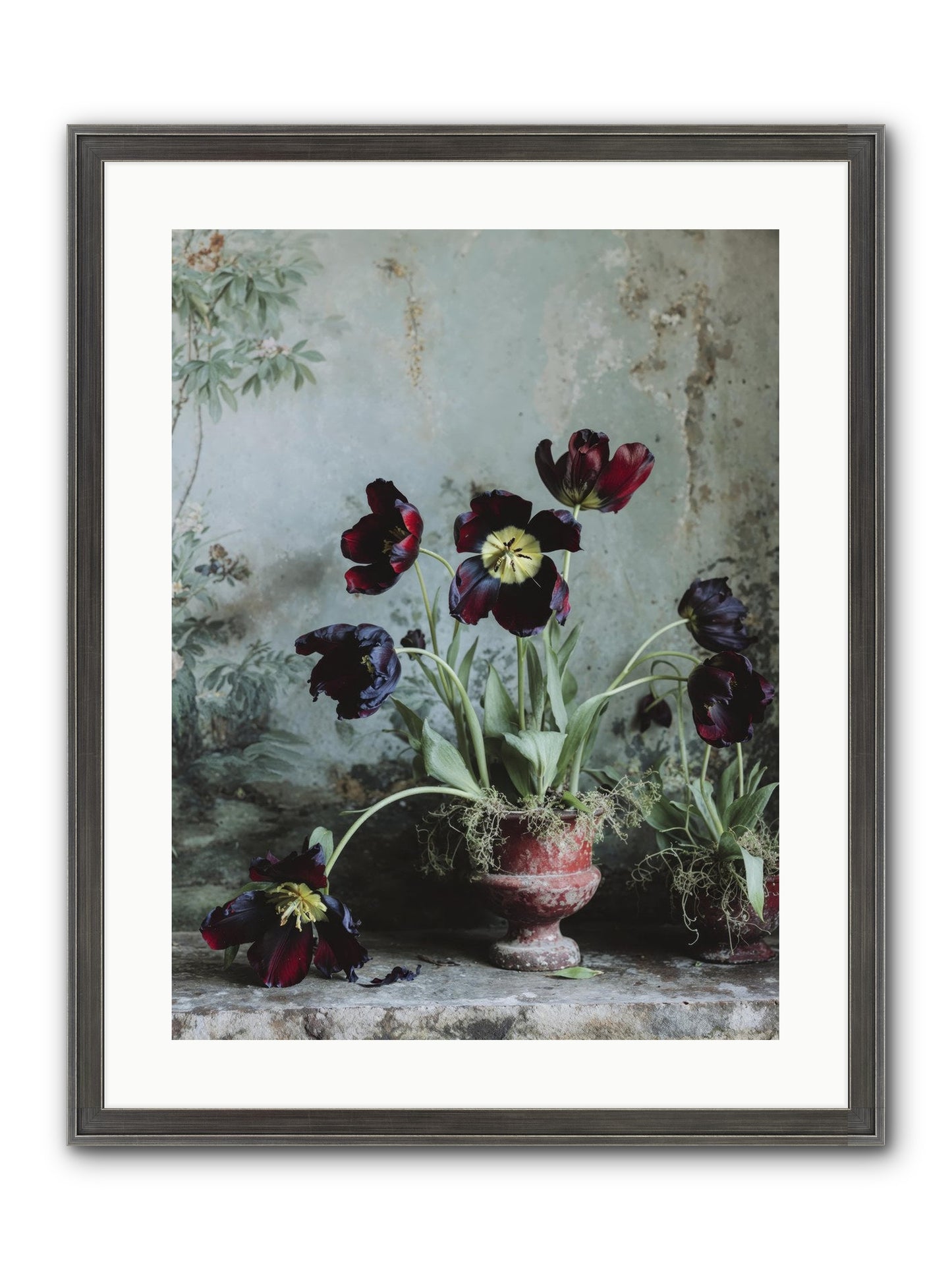 What Eternity Looks Like Framed Print - Slimwoods Black/Silver 18x24