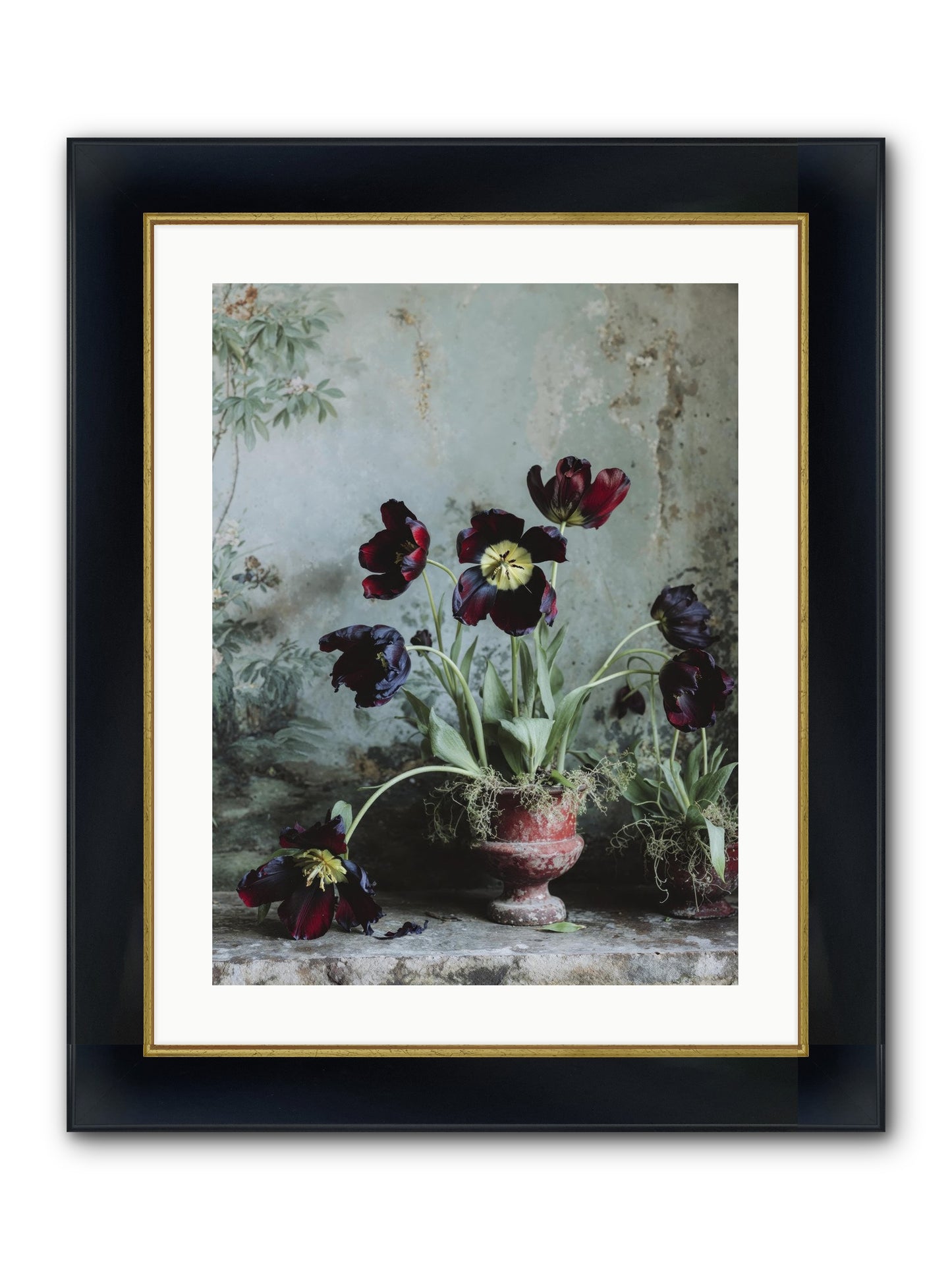 What Eternity Looks Like Framed Print - Wide Black w/Gold 18x24