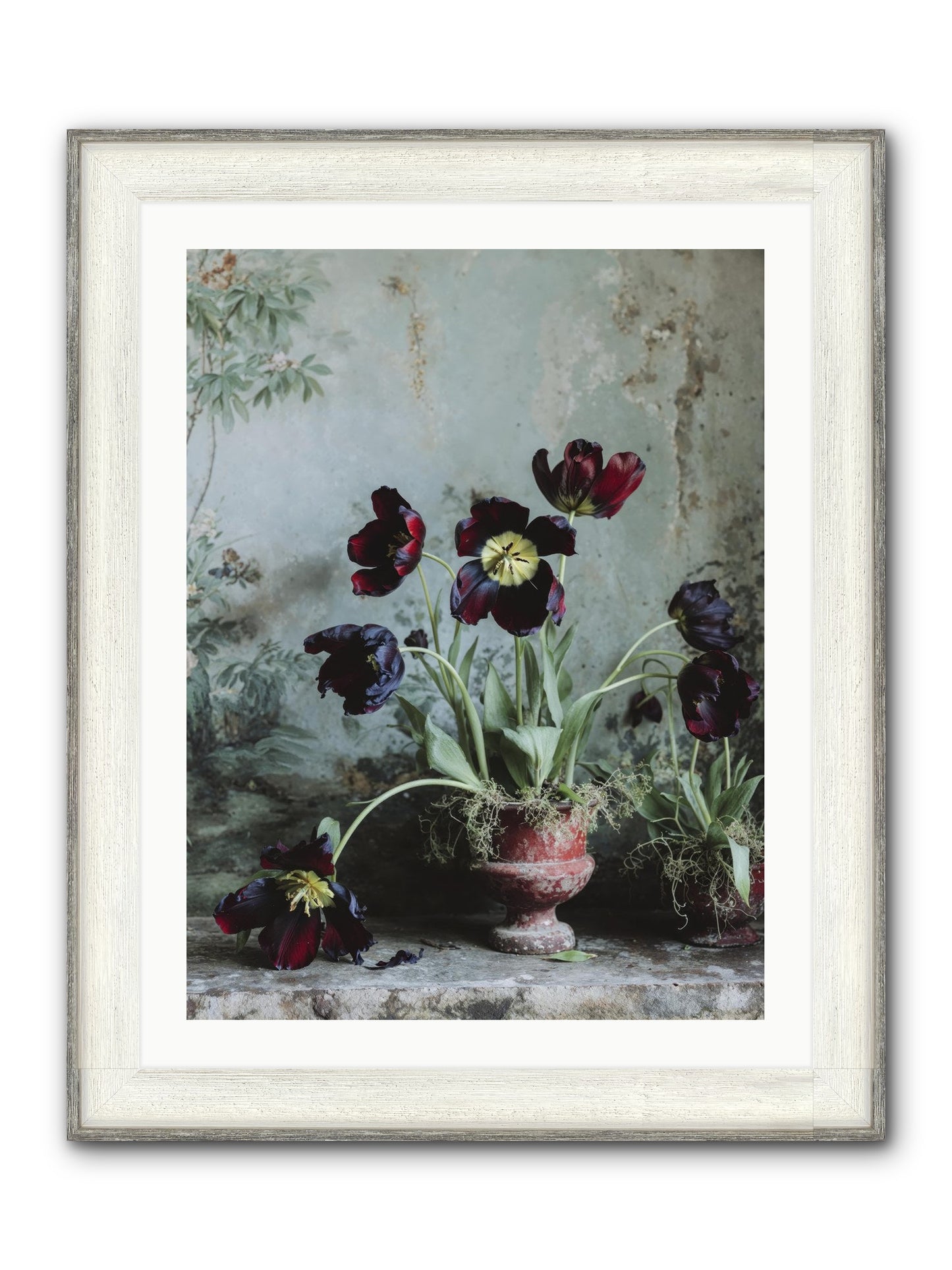 What Eternity Looks Like Framed Print - Driftwood White 24x32