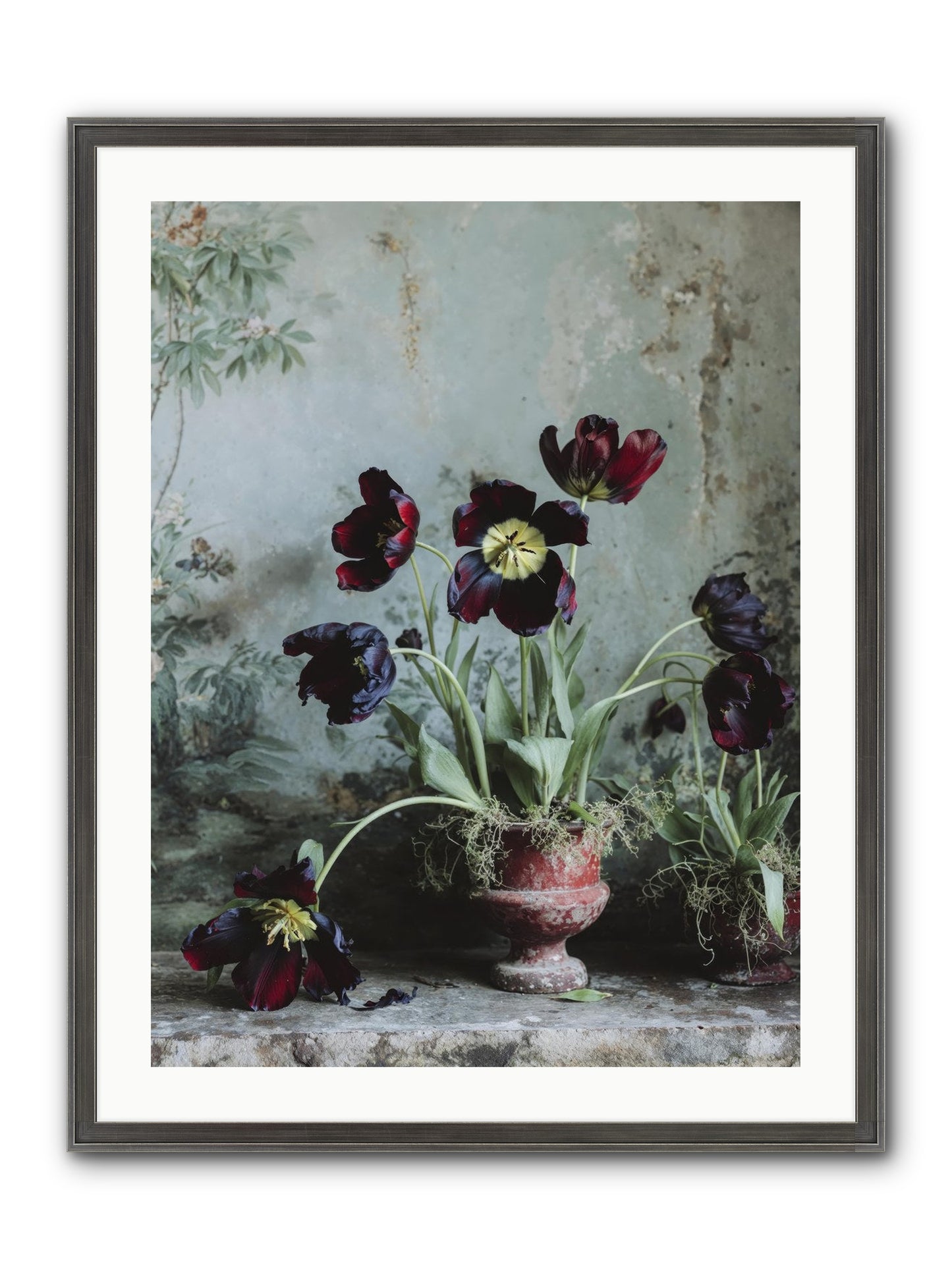 What Eternity Looks Like Framed Print - Slimwoods Black/Silver 24x32