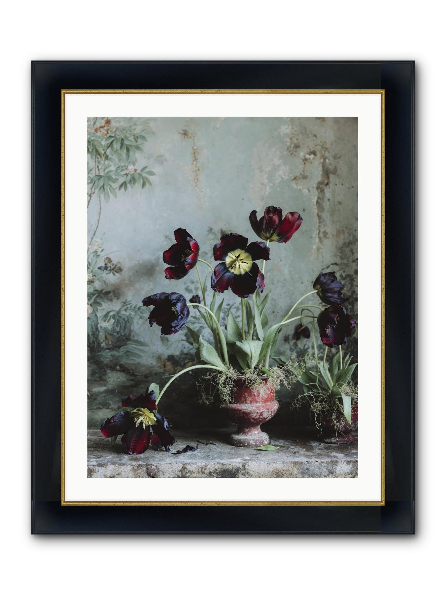 What Eternity Looks Like Framed Print - Wide Black w/Gold 24x32