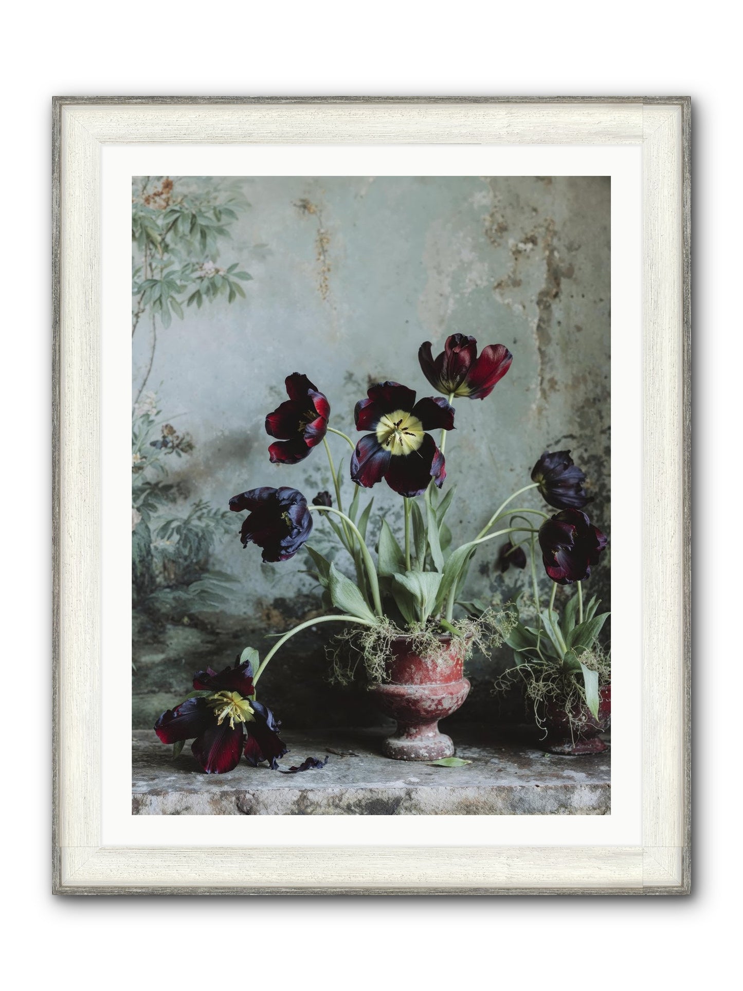 What Eternity Looks Like Framed Print - Driftwood White 30x40