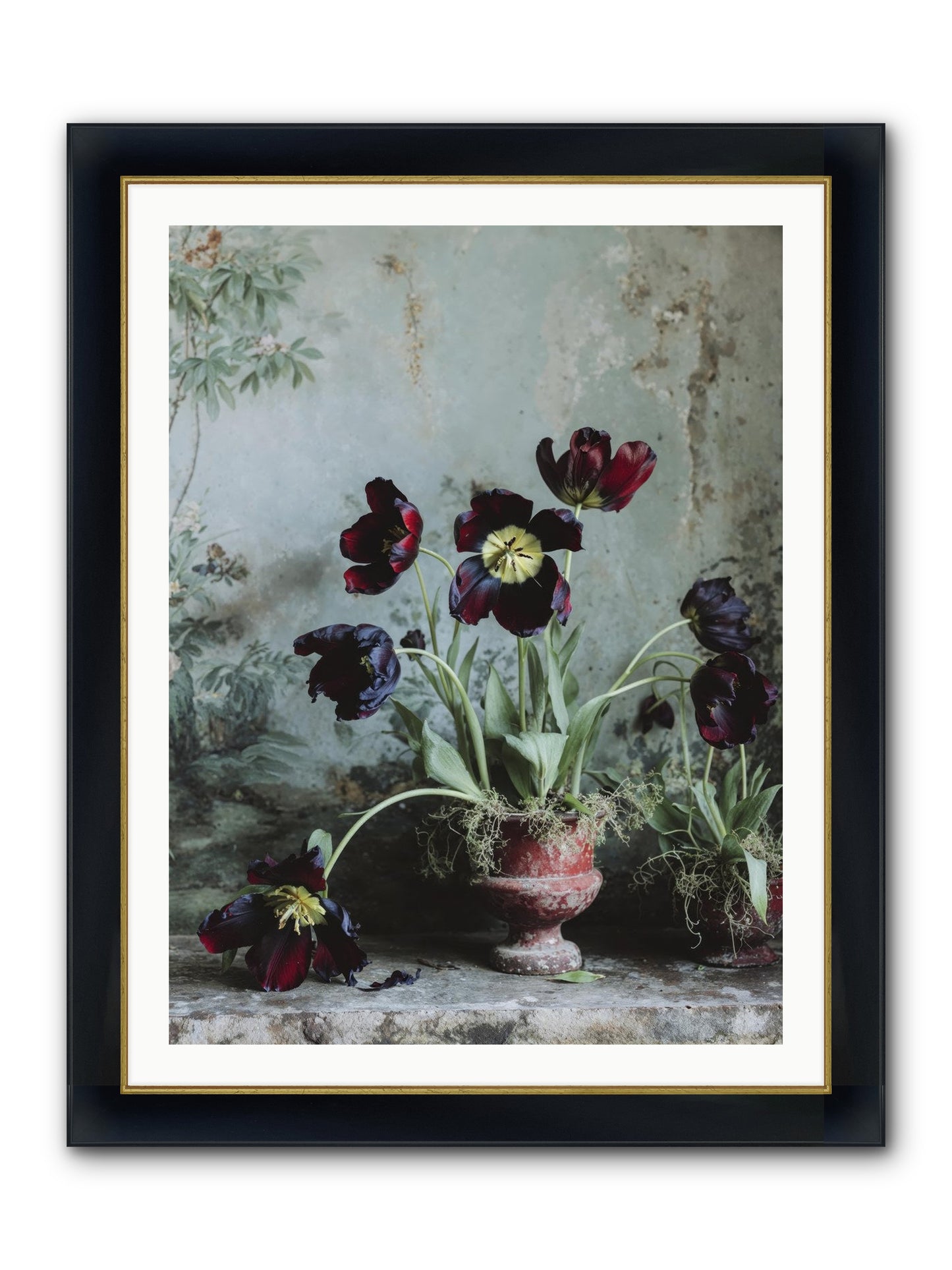 What Eternity Looks Like Framed Print - Wide Black w/Gold 30x40