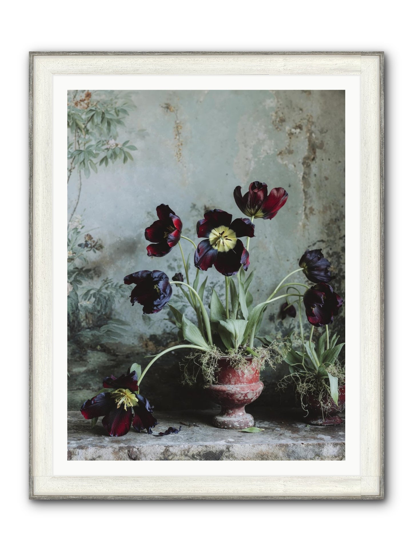 What Eternity Looks Like Framed Print - Driftwood White 36x48