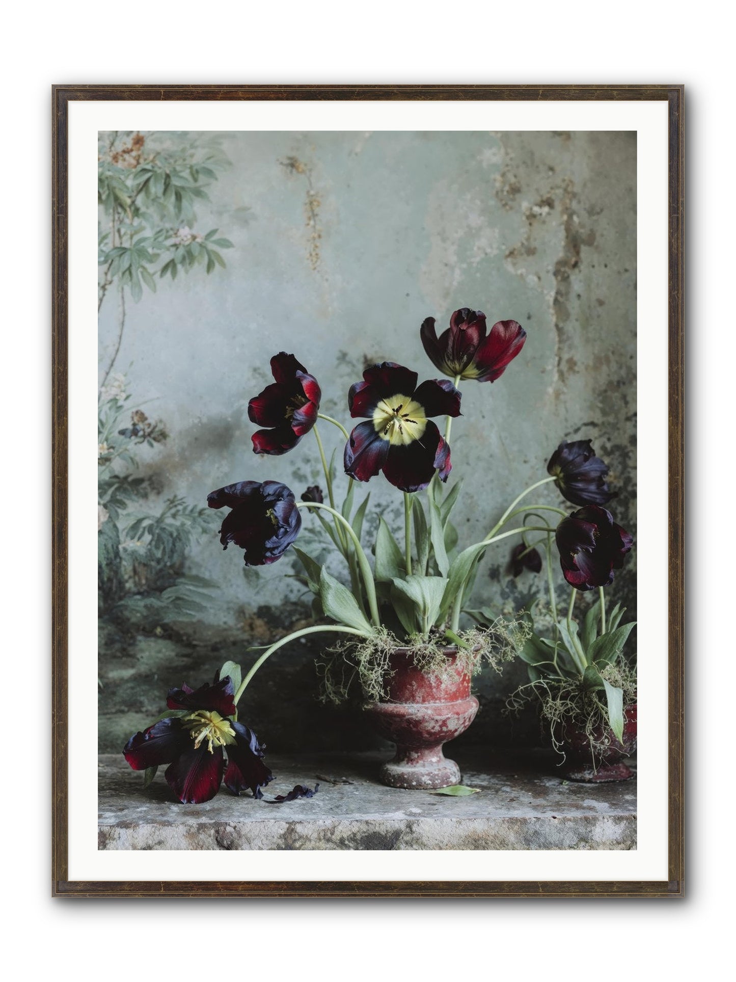 What Eternity Looks Like Framed Print - Slimwoods Black/Gold 36x48