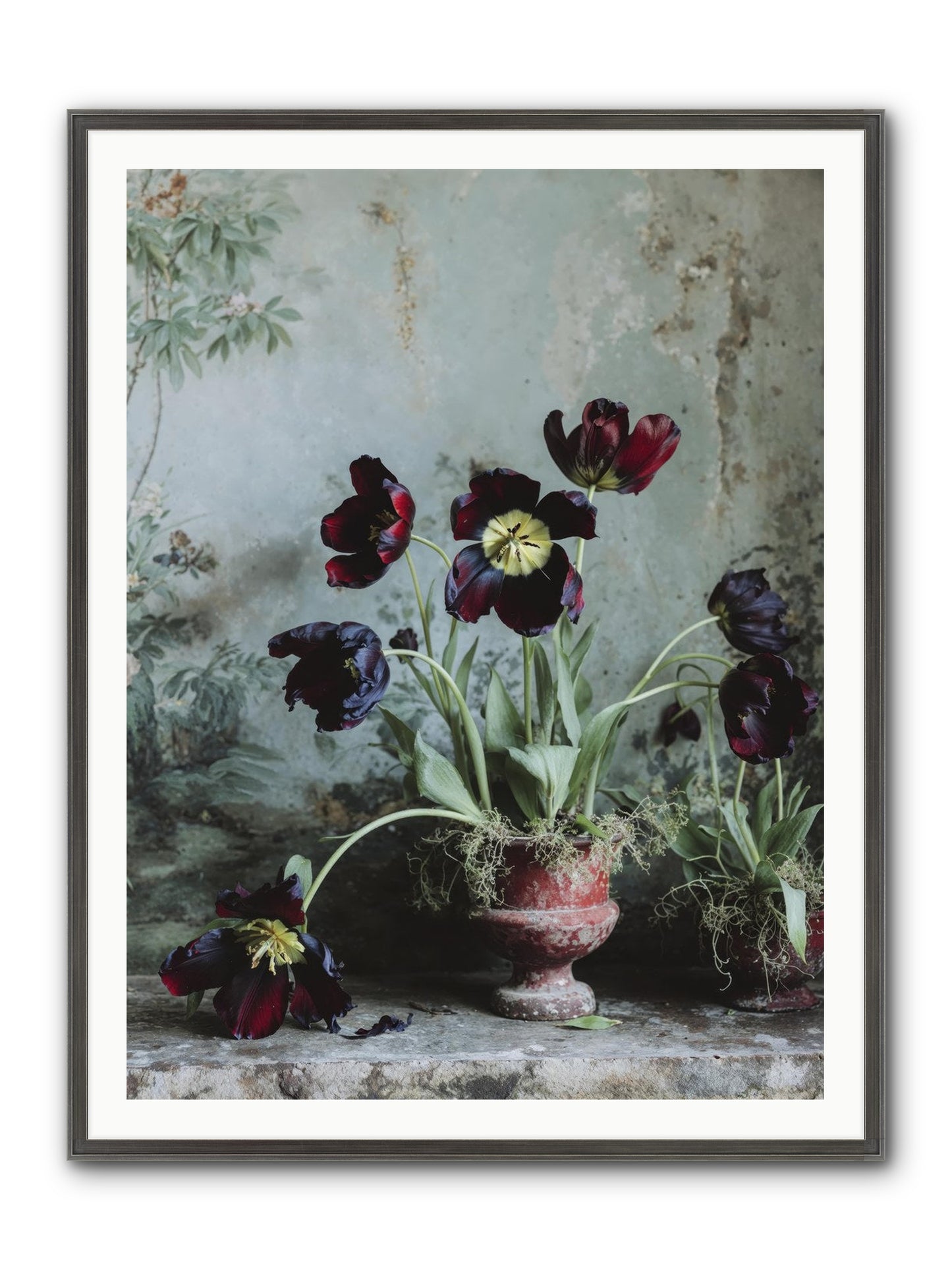What Eternity Looks Like Framed Print - Slimwoods Black/Silver 36x48
