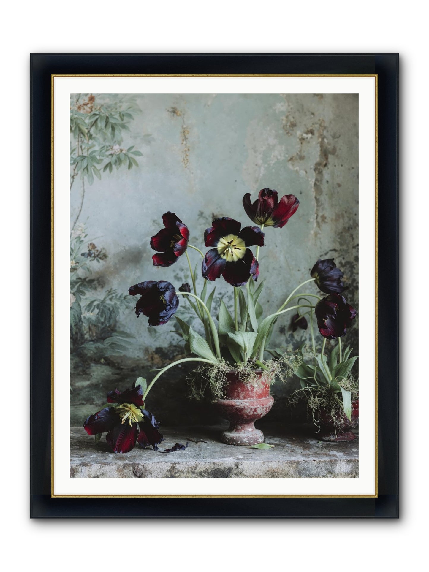 What Eternity Looks Like Framed Print - Wide Black w/Gold 36x48