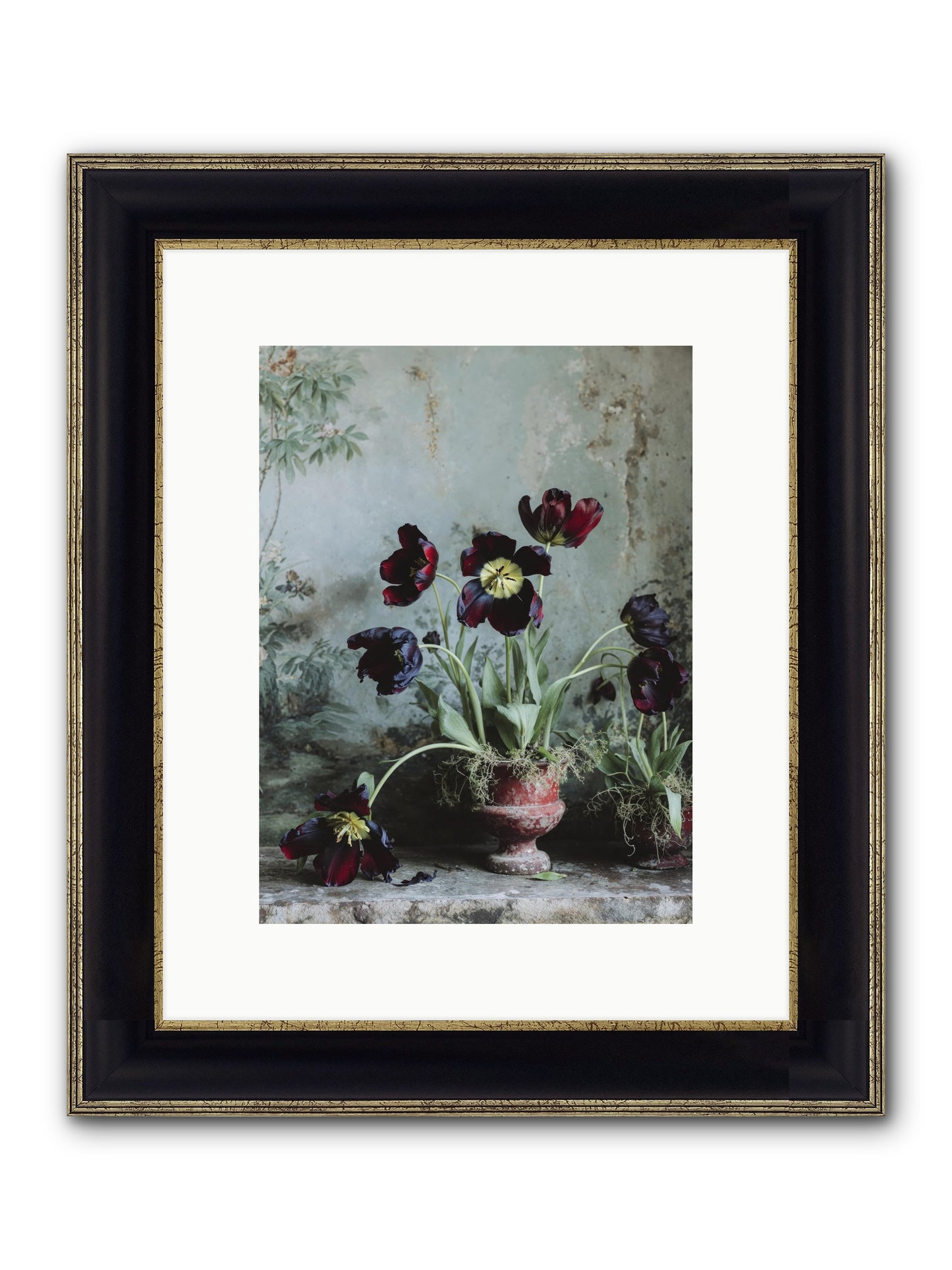 What Eternity Looks Like Framed Print - Black & Gold 9x12