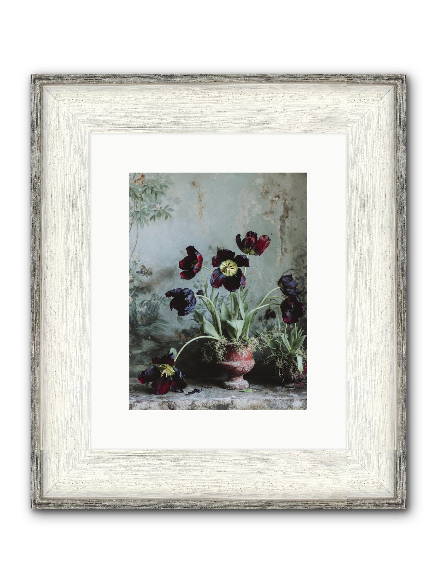 What Eternity Looks Like Framed Print - Driftwood White 9x12