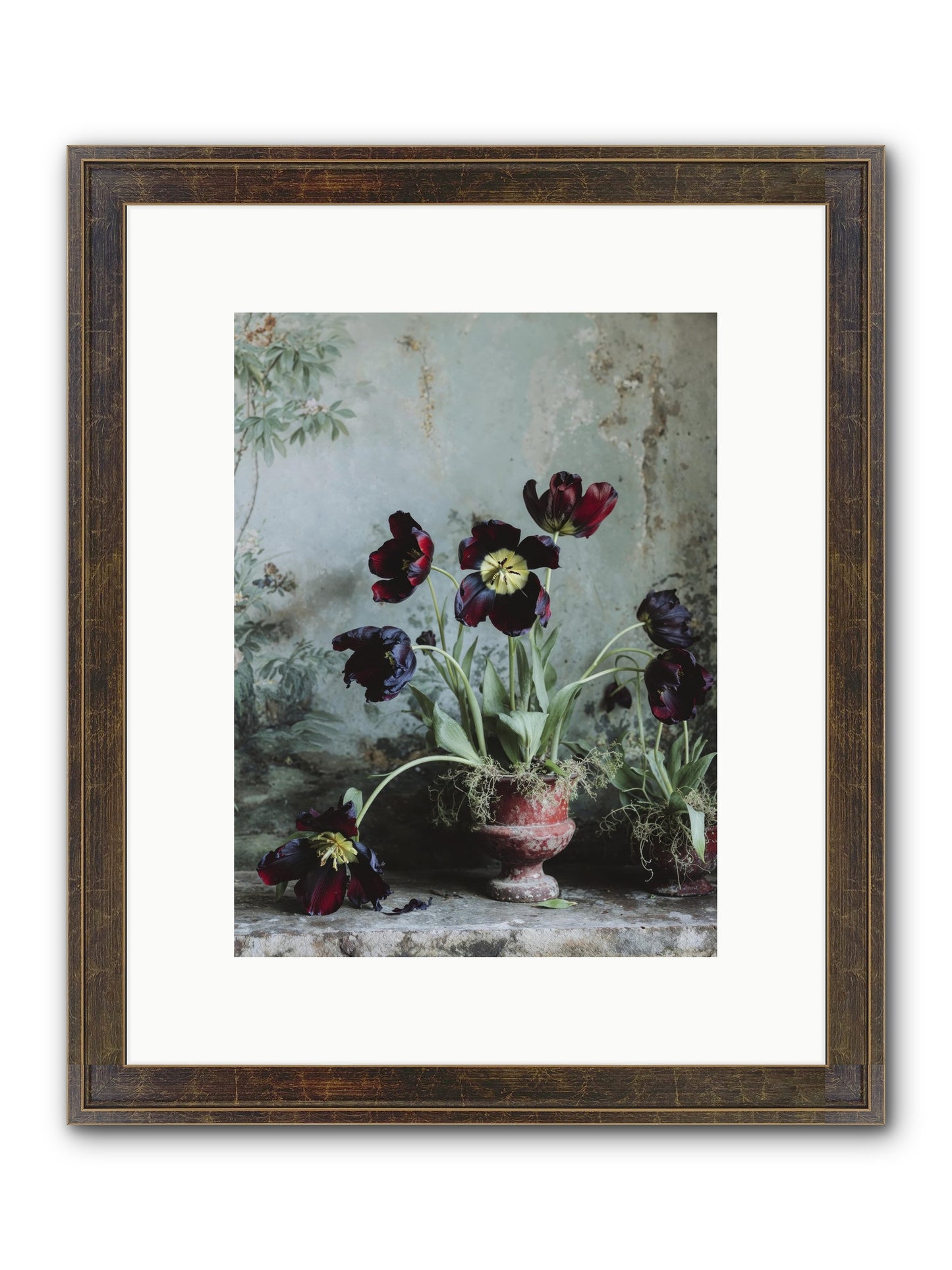 What Eternity Looks Like Framed Print - Slimwoods Black/Gold 9x12