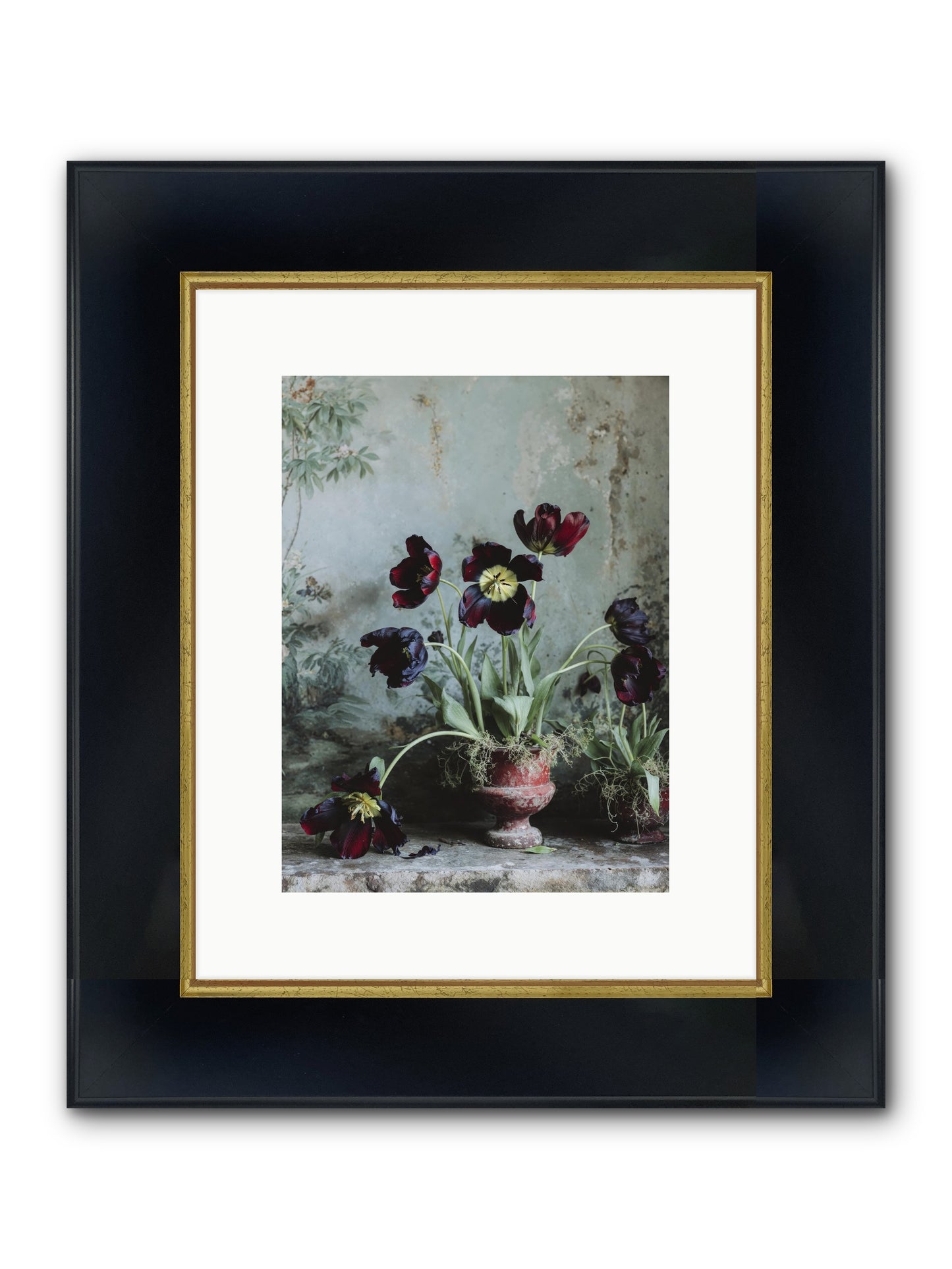 What Eternity Looks Like Framed Print - Wide Black w/Gold 9x12