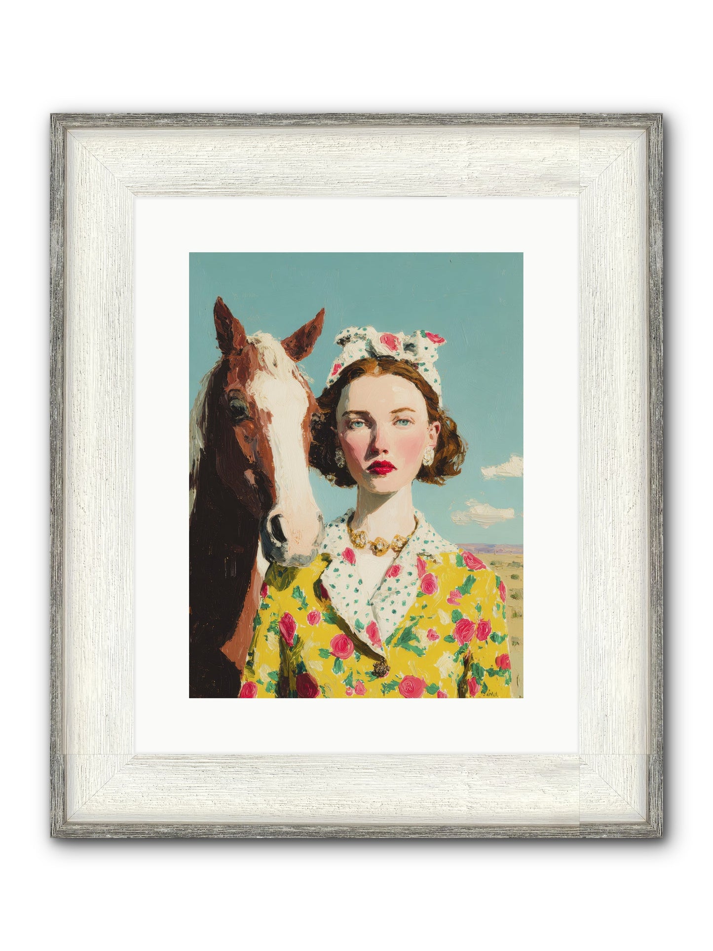 What Feels Like Home Framed Print - Driftwood White 12x16