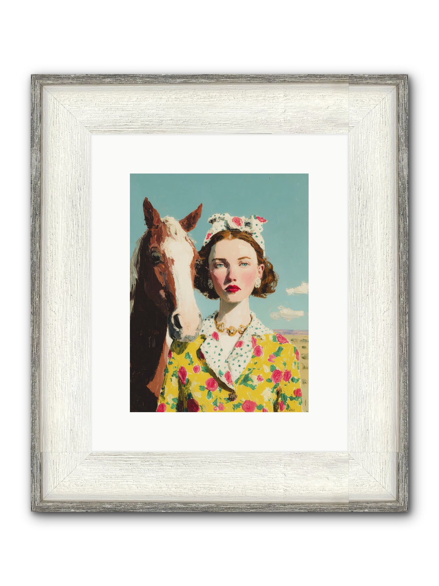What Feels Like Home Framed Print - Driftwood White 9x12