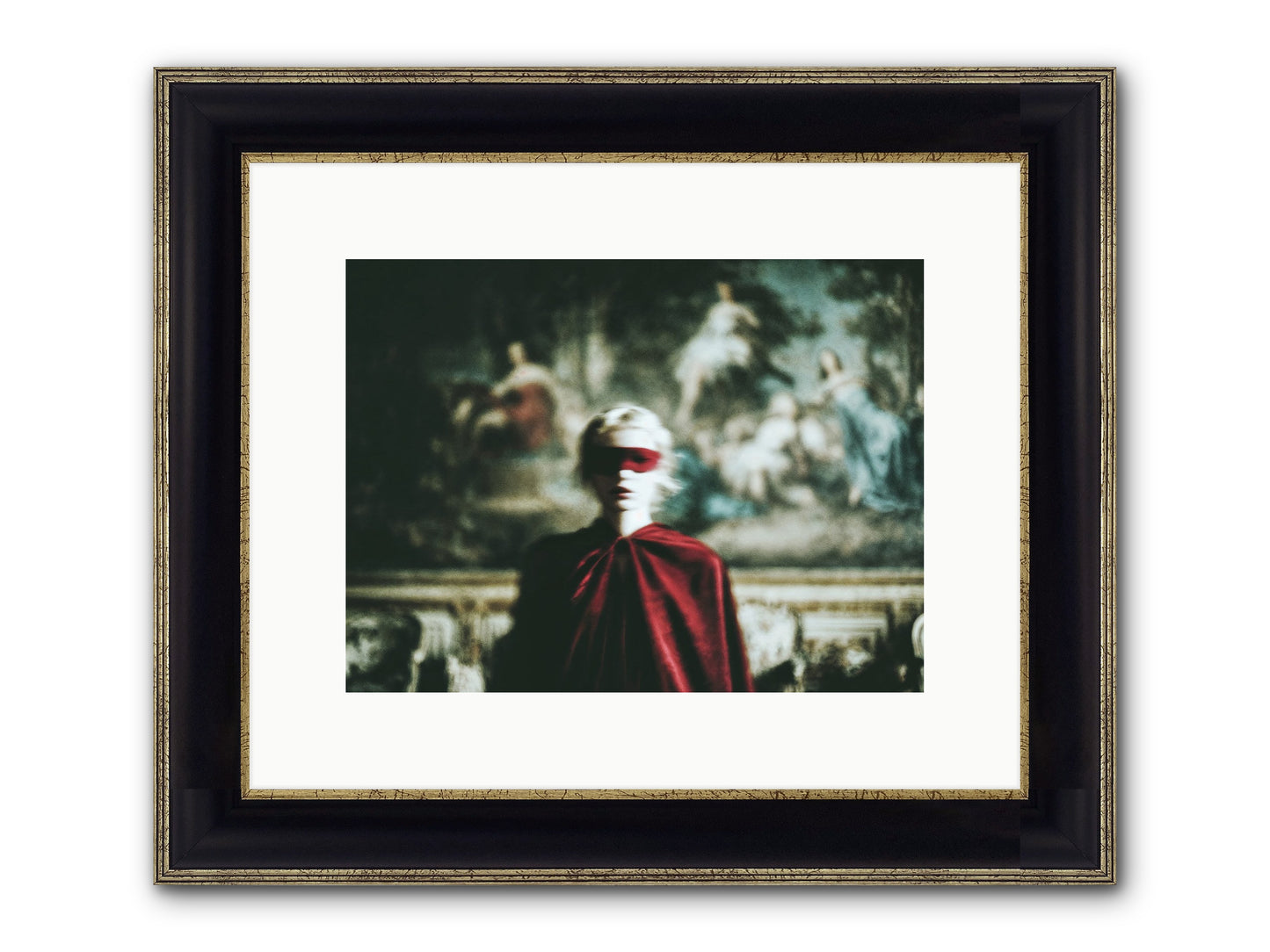 What Grace Requires Framed Print - Black & Gold 12x9