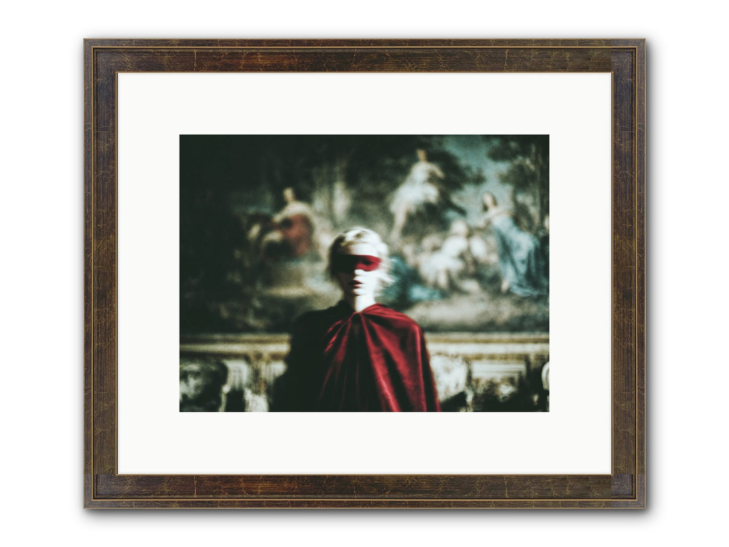 What Grace Requires Framed Print - Slimwoods Black/Gold 12x9