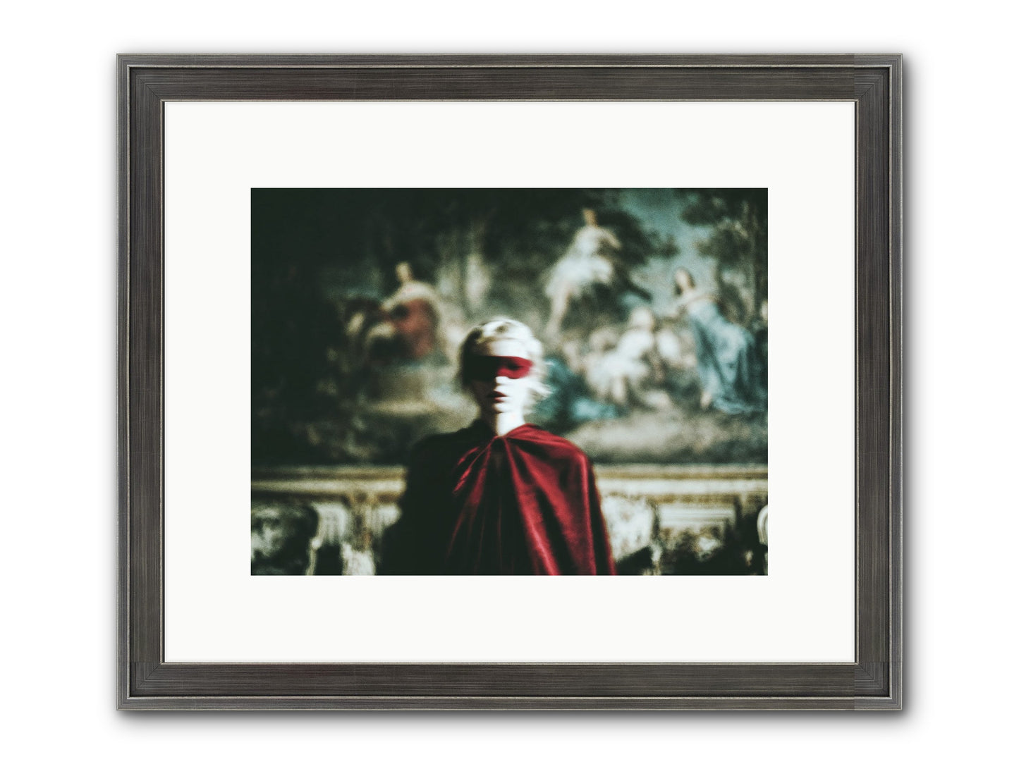What Grace Requires Framed Print - Slimwoods Black/Silver 12x9