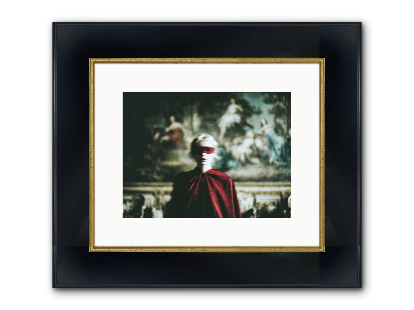 What Grace Requires Framed Print - Wide Black w/Gold 12x9