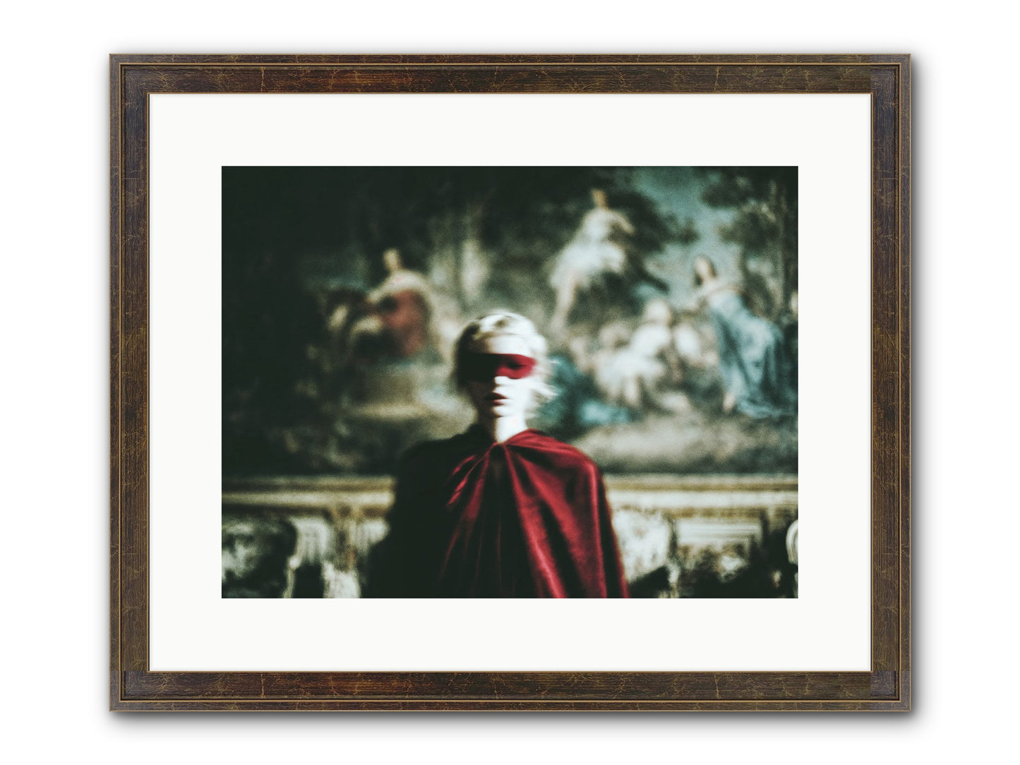 What Grace Requires Framed Print - Slimwoods Black/Gold 16x12