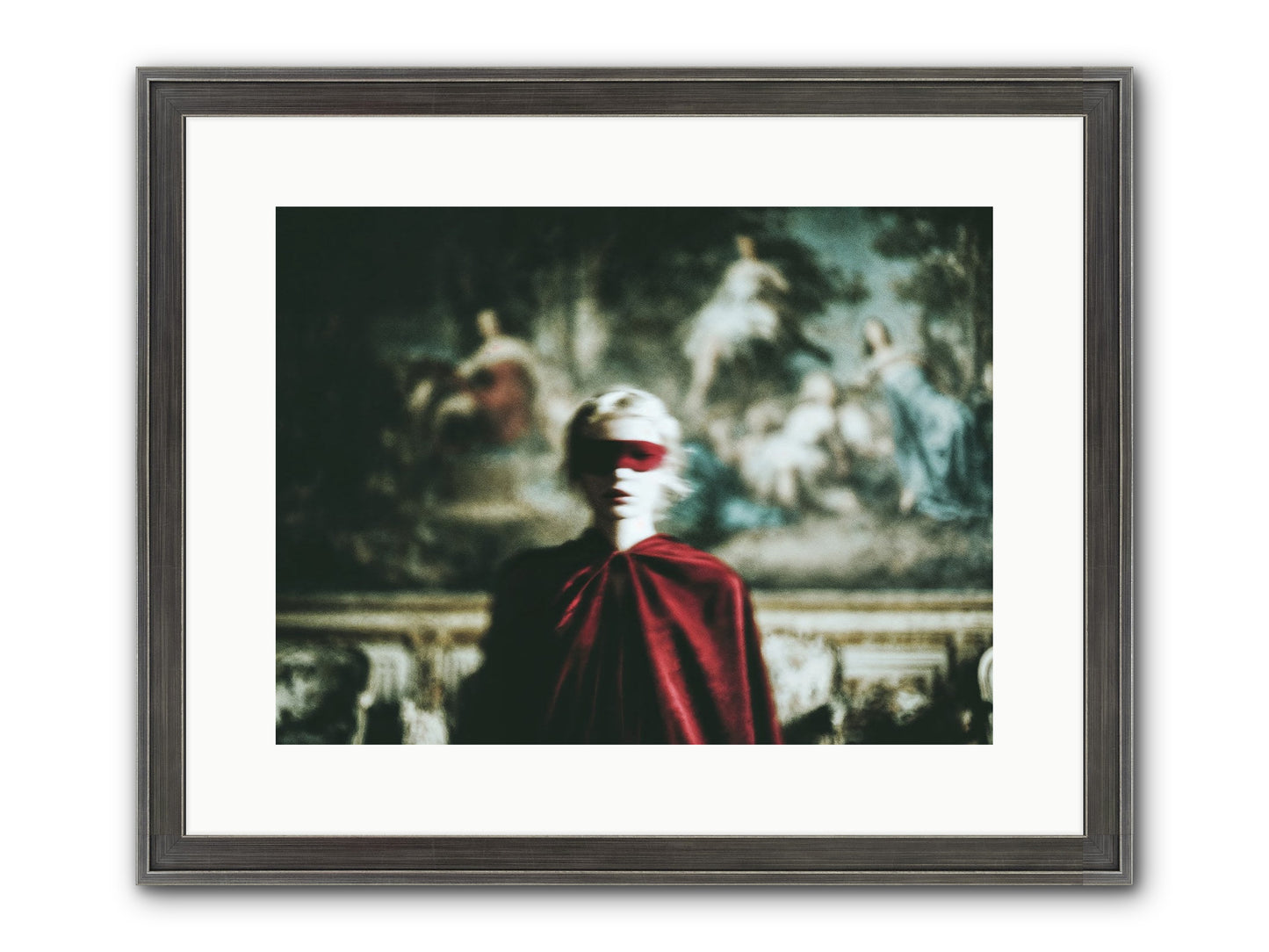 What Grace Requires Framed Print - Slimwoods Black/Silver 16x12