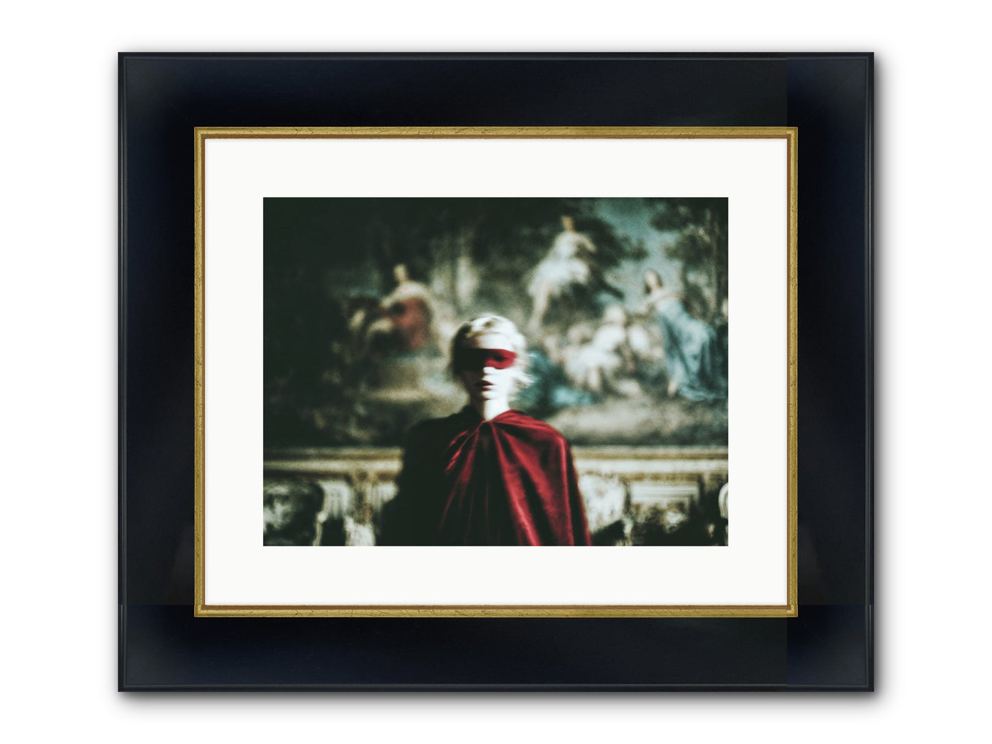 What Grace Requires Framed Print - Wide Black w/Gold 16x12