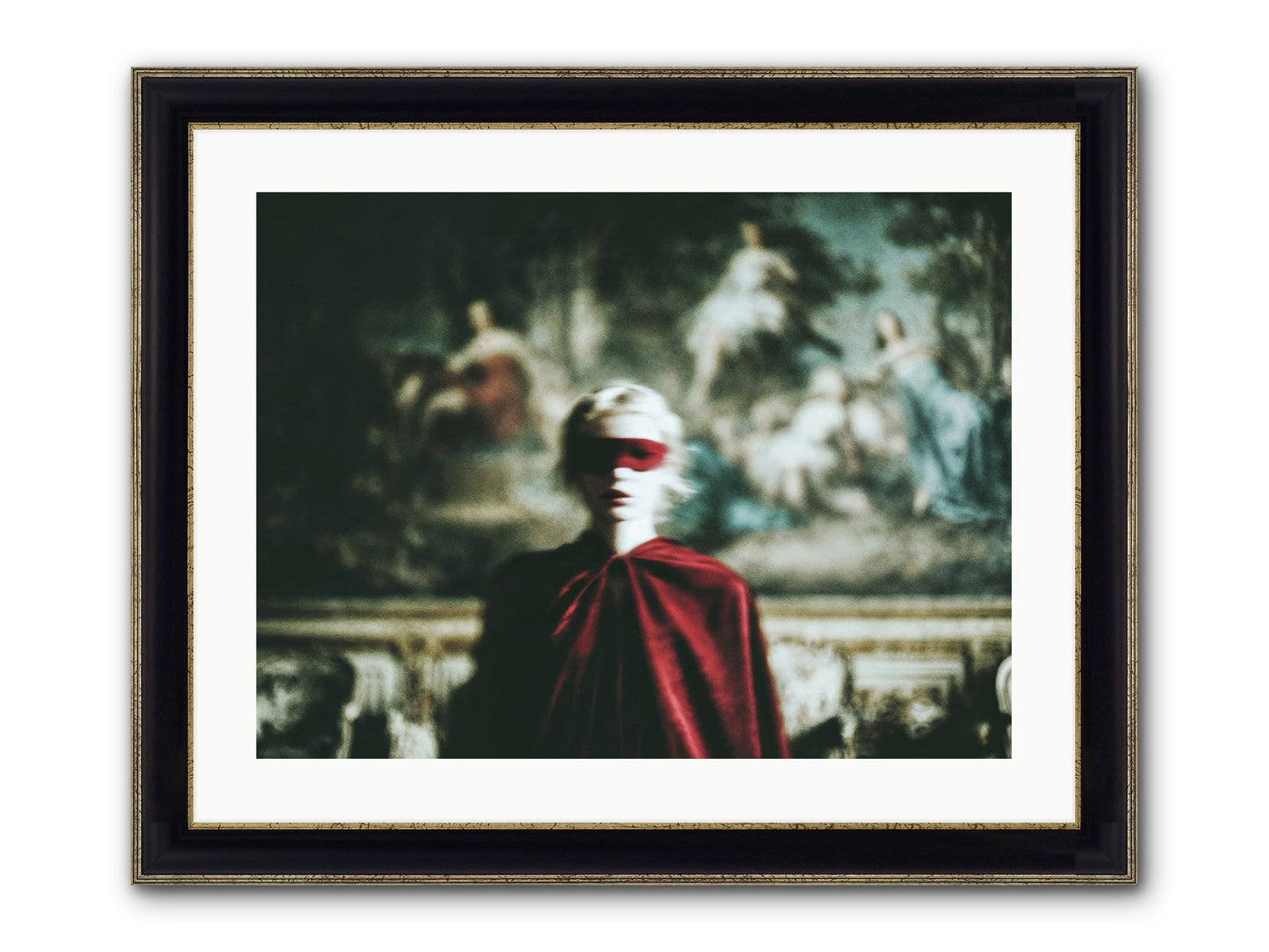 What Grace Requires Framed Print - Black & Gold 24x18