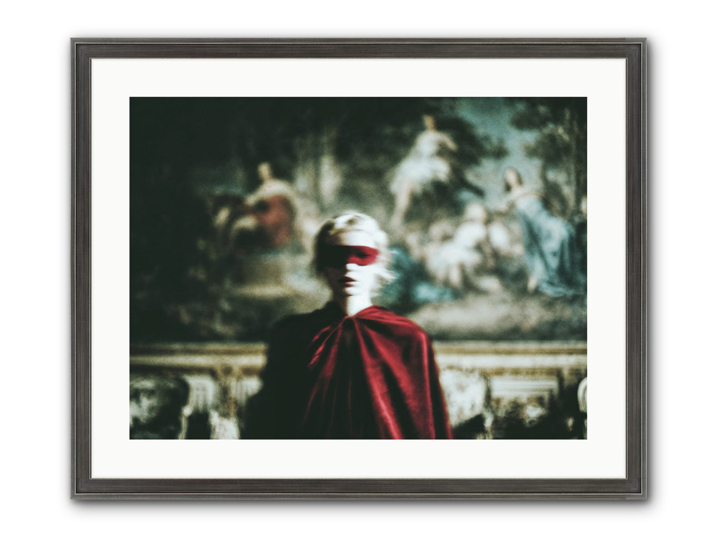 What Grace Requires Framed Print - Slimwoods Black/Silver 24x18