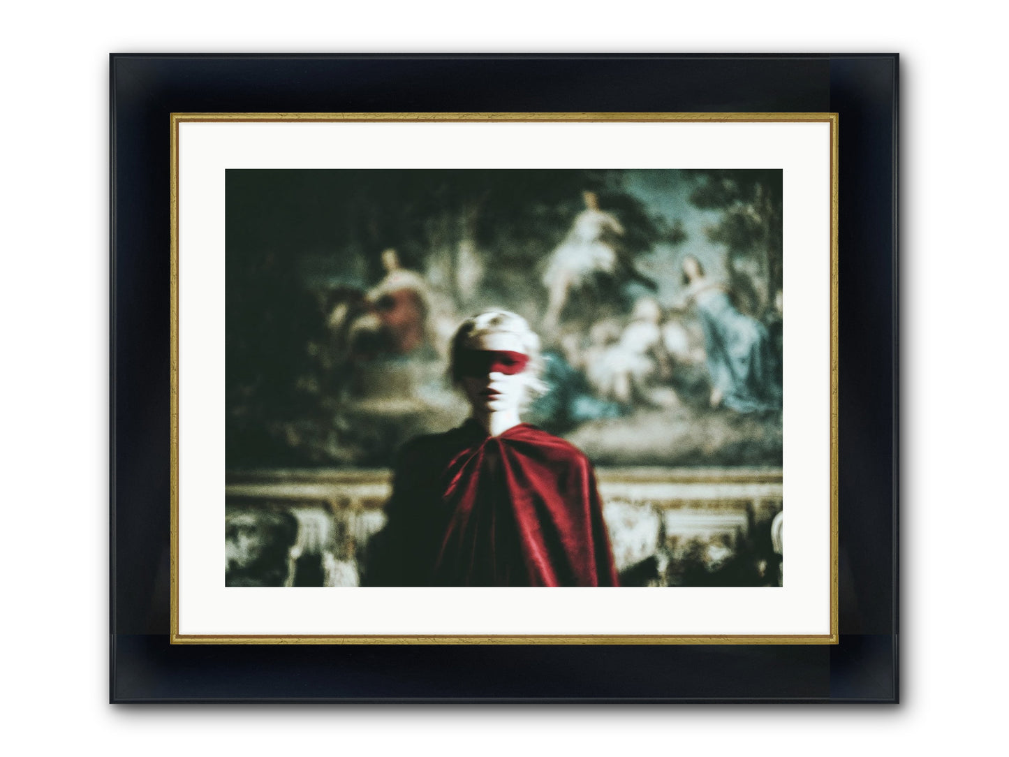 What Grace Requires Framed Print - Wide Black w/Gold 24x18