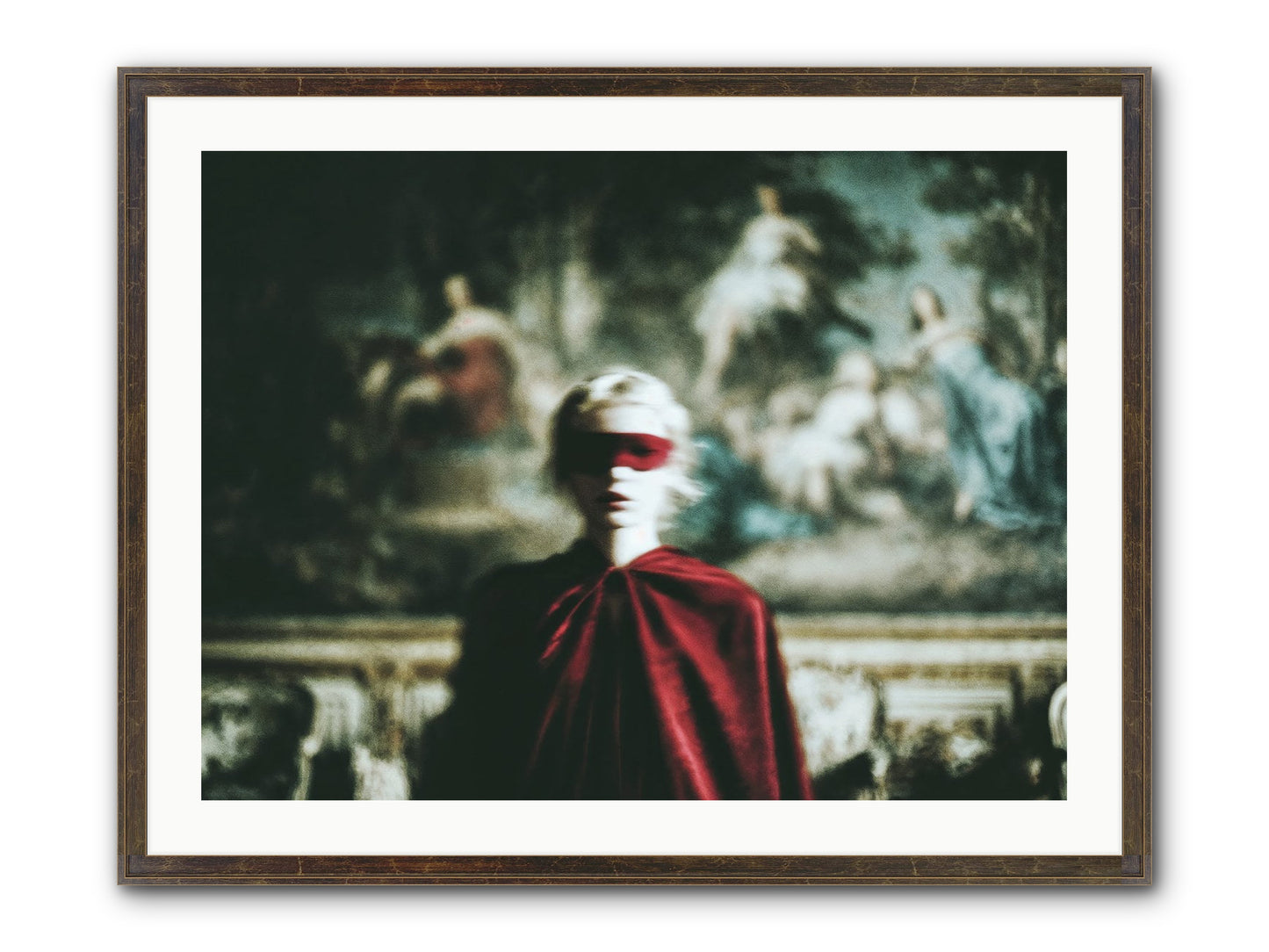 What Grace Requires Framed Print - Slimwoods Black/Gold 32x24