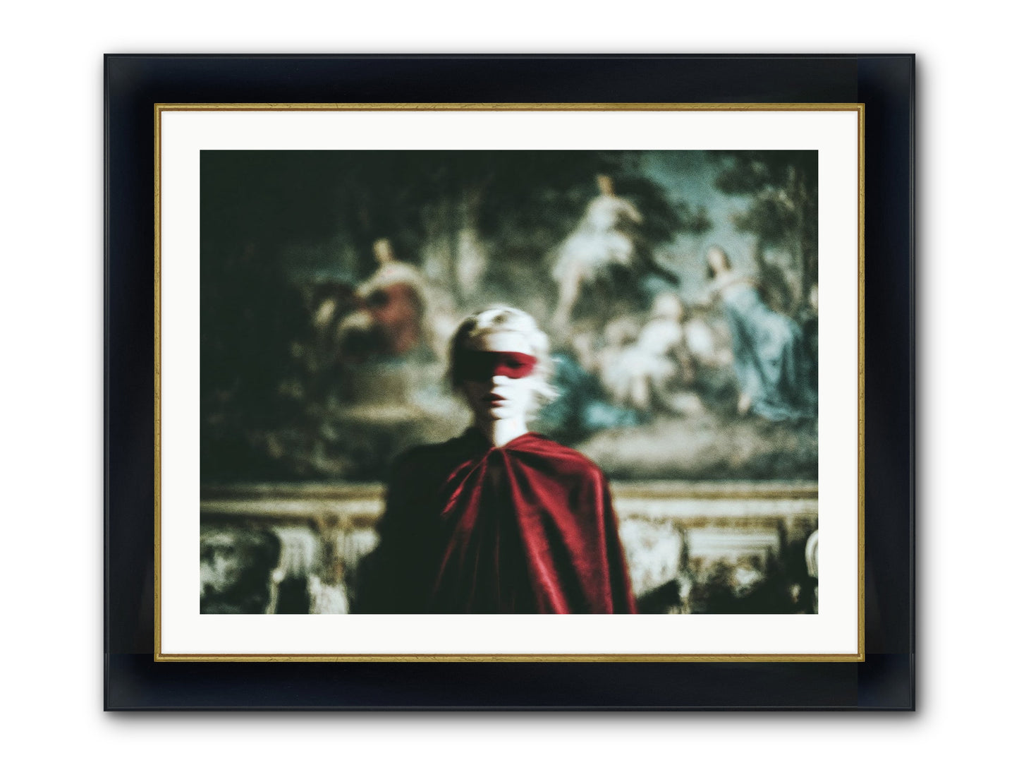 What Grace Requires Framed Print - Wide Black w/Gold 32x24