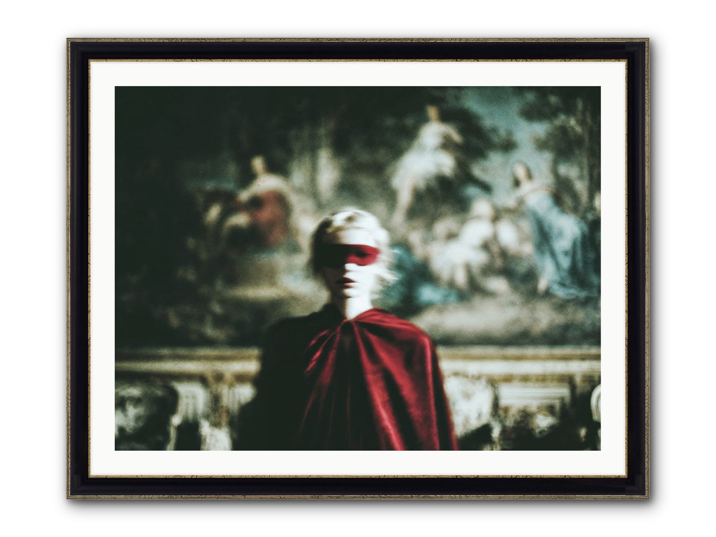 What Grace Requires Framed Print - Black & Gold 40x30