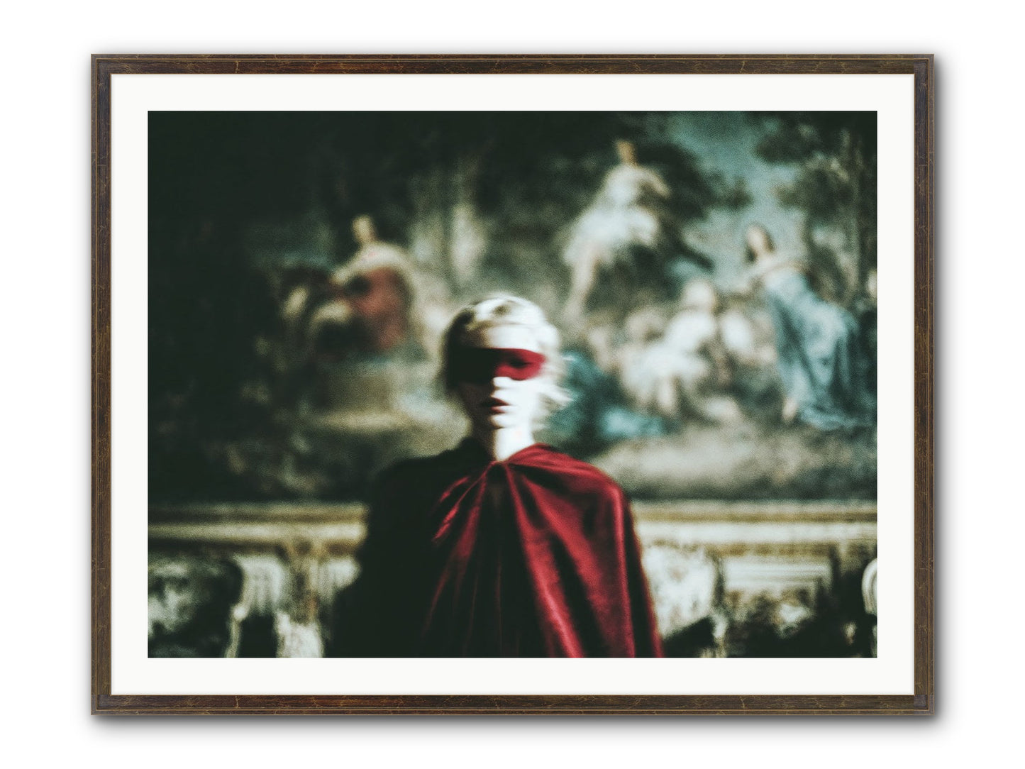 What Grace Requires Framed Print - Slimwoods Black/Gold 40x30