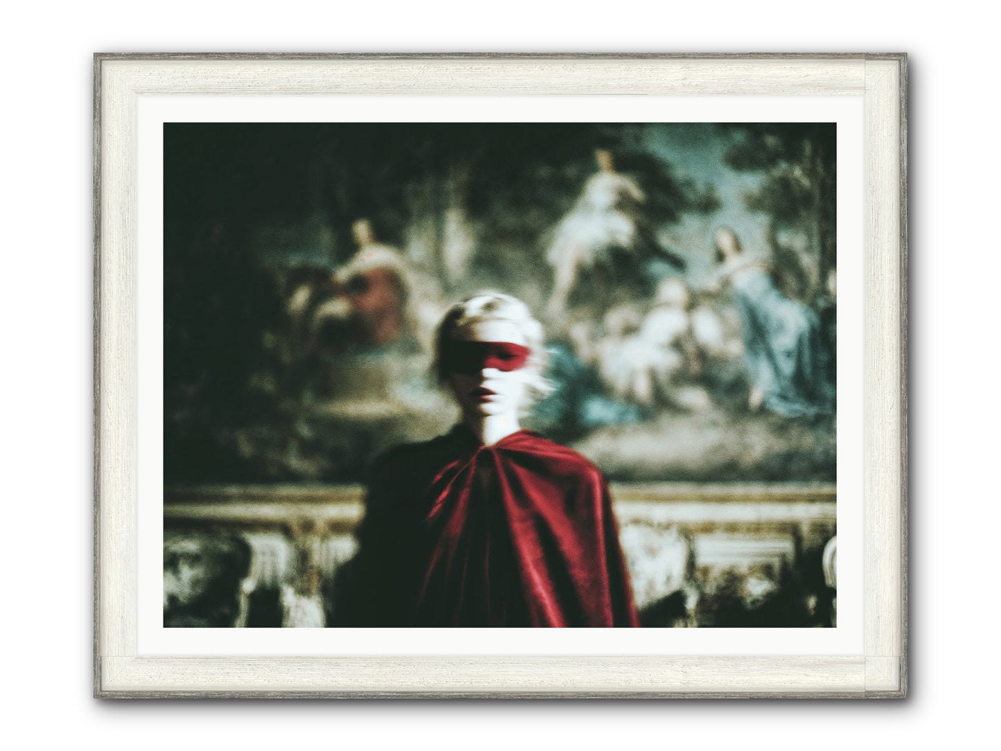 What Grace Requires Framed Print - Driftwood White 48x36