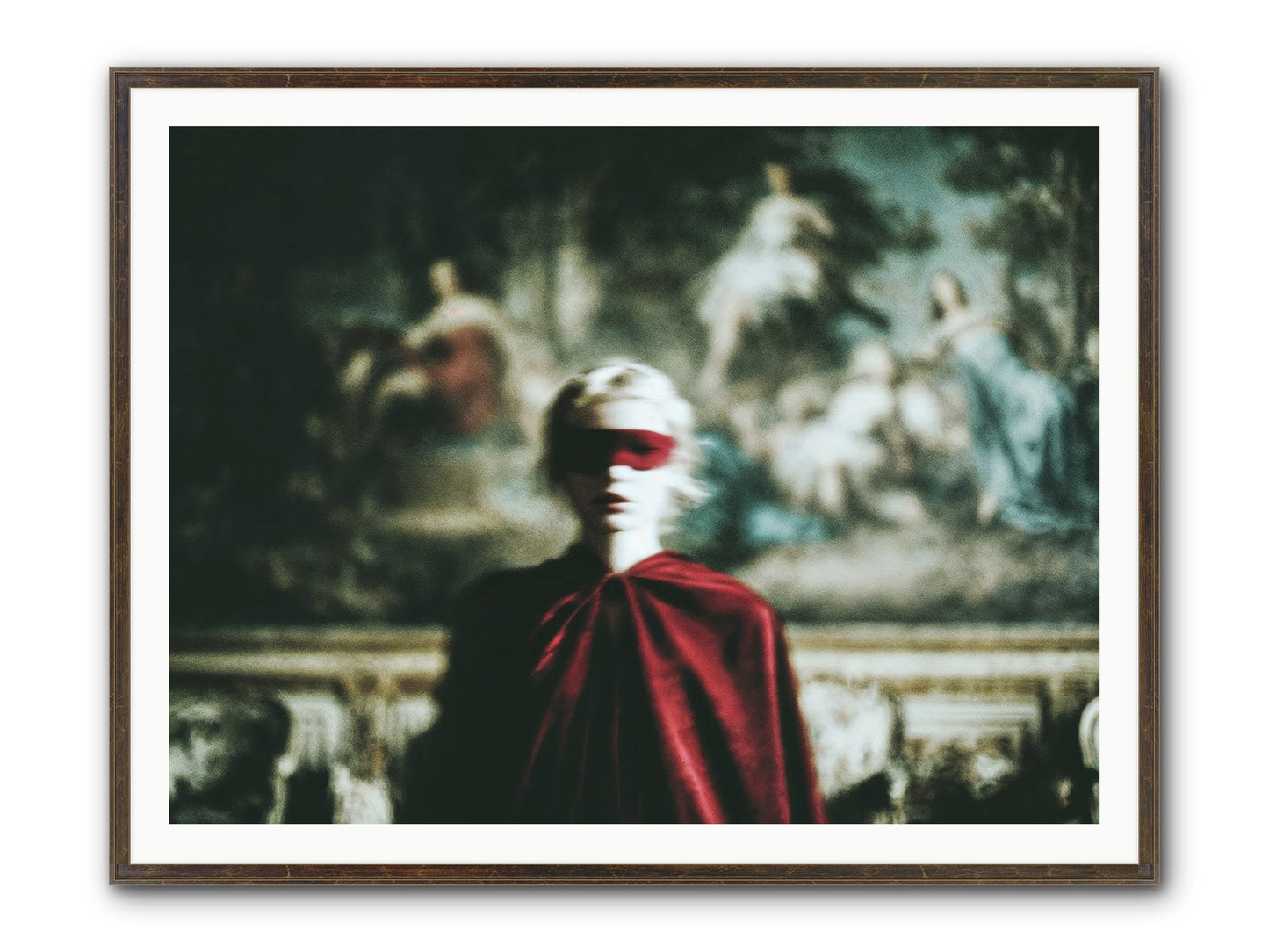 What Grace Requires Framed Print - Slimwoods Black/Gold 48x36