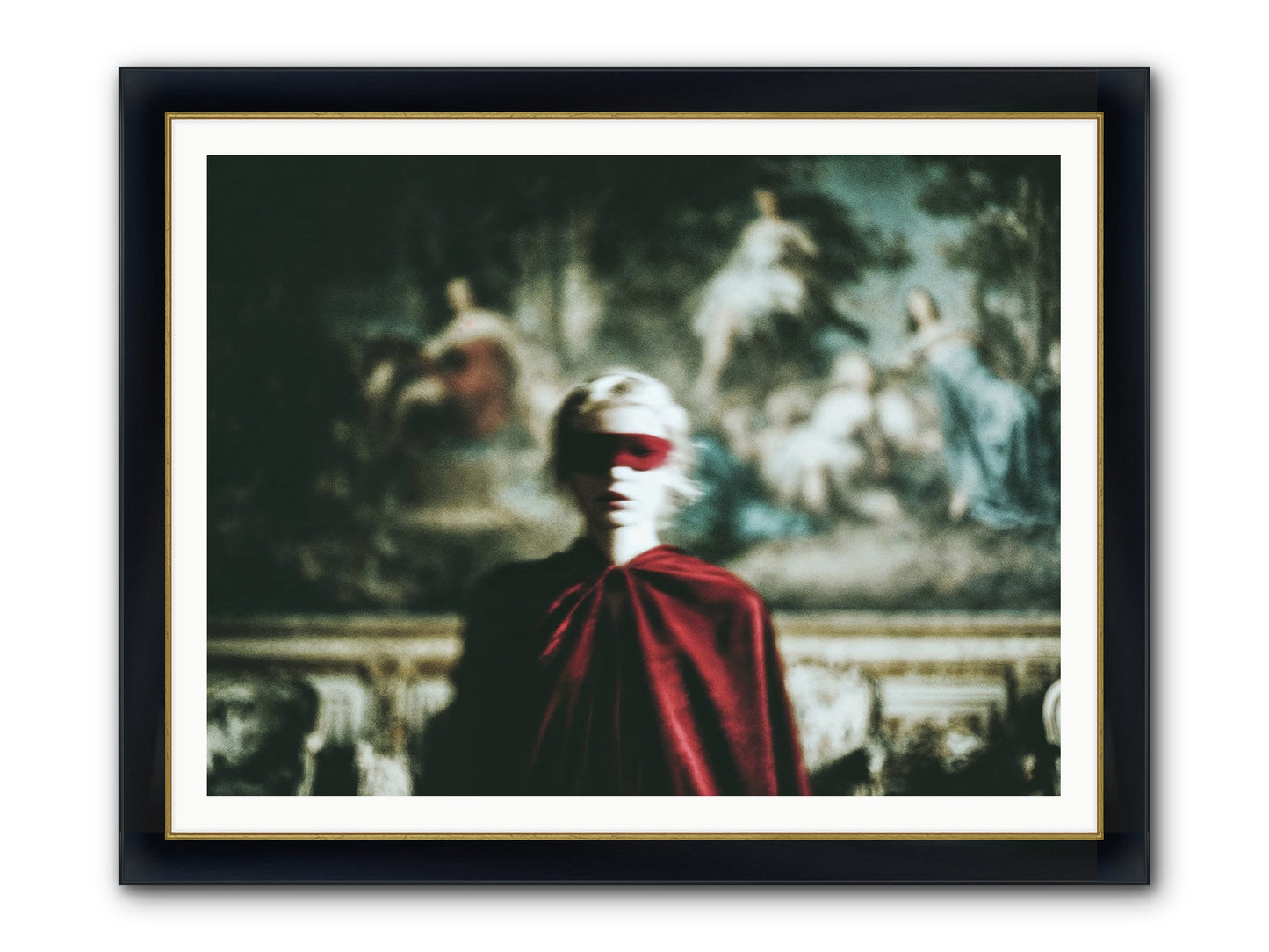 What Grace Requires Framed Print - Wide Black w/Gold 48x36