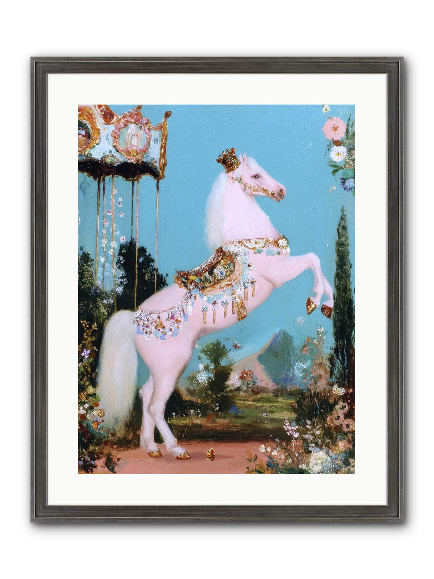 When Angels Learned To Waltz Framed Print - Slimwoods Black/Silver 18x24