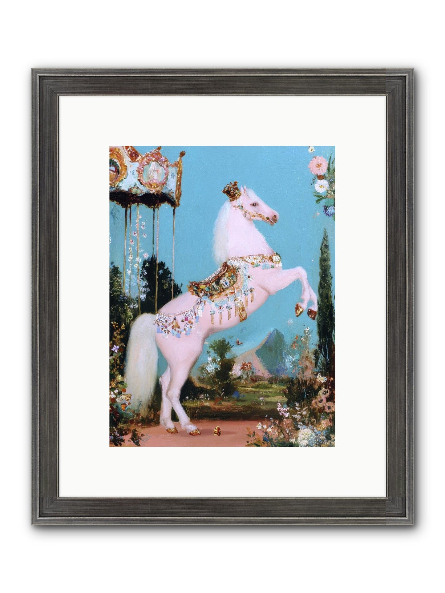 When Angels Learned To Waltz Framed Print - Slimwoods Black/Silver 9x12